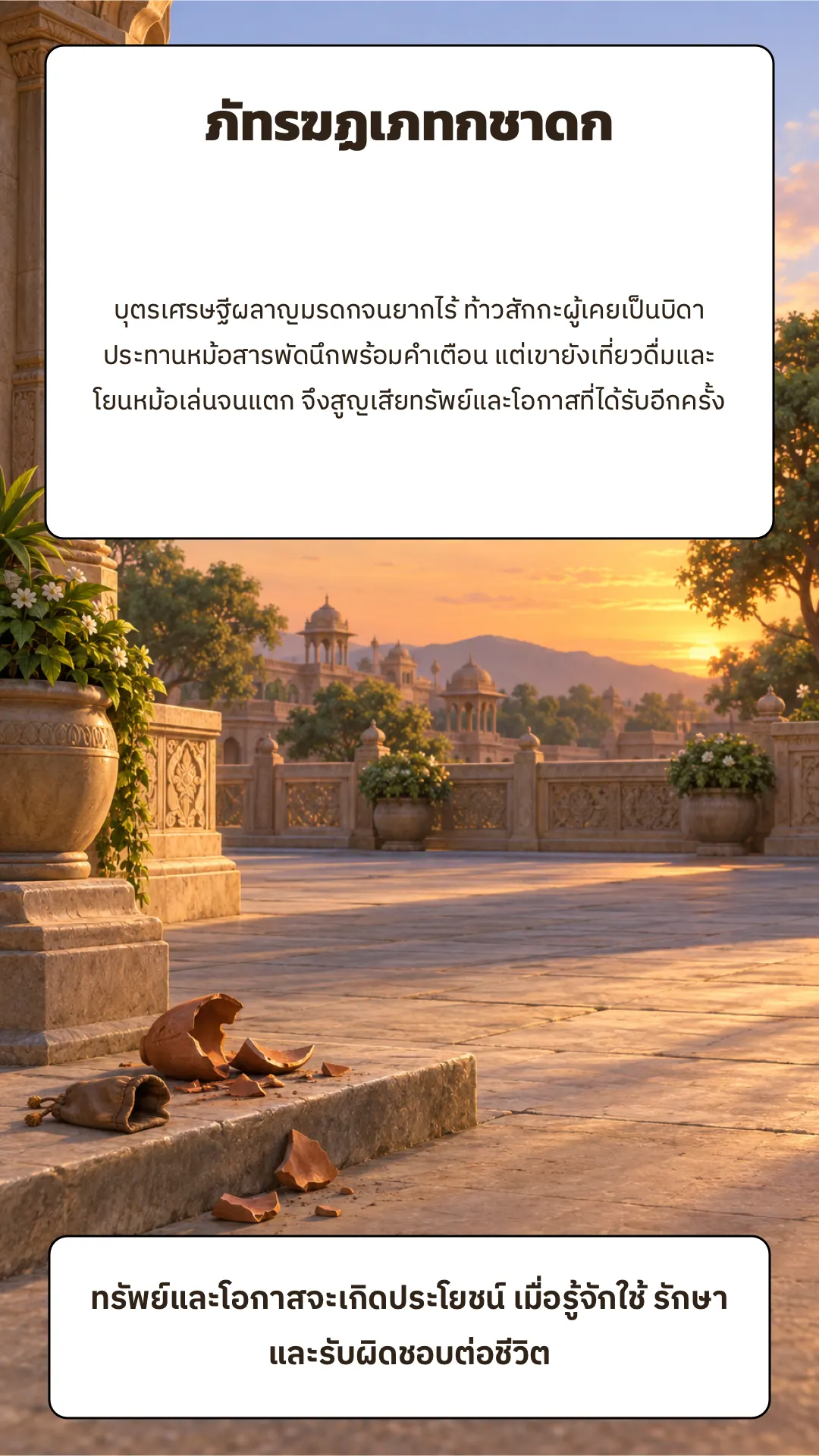ภัทรฆฏเภทกชาดก ปกหลัง