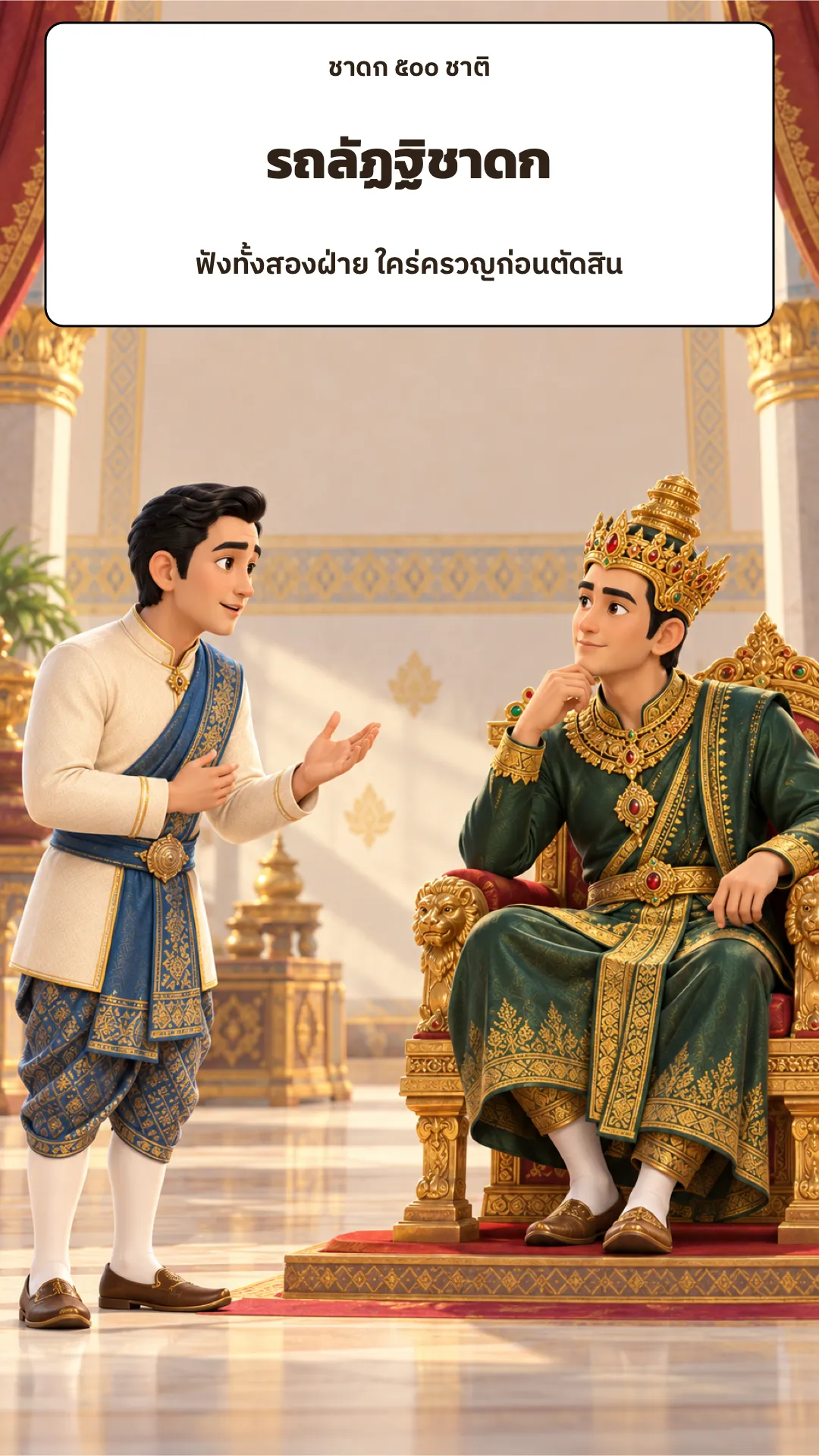 ปกเรื่อง รถลัฏฐิชาดก