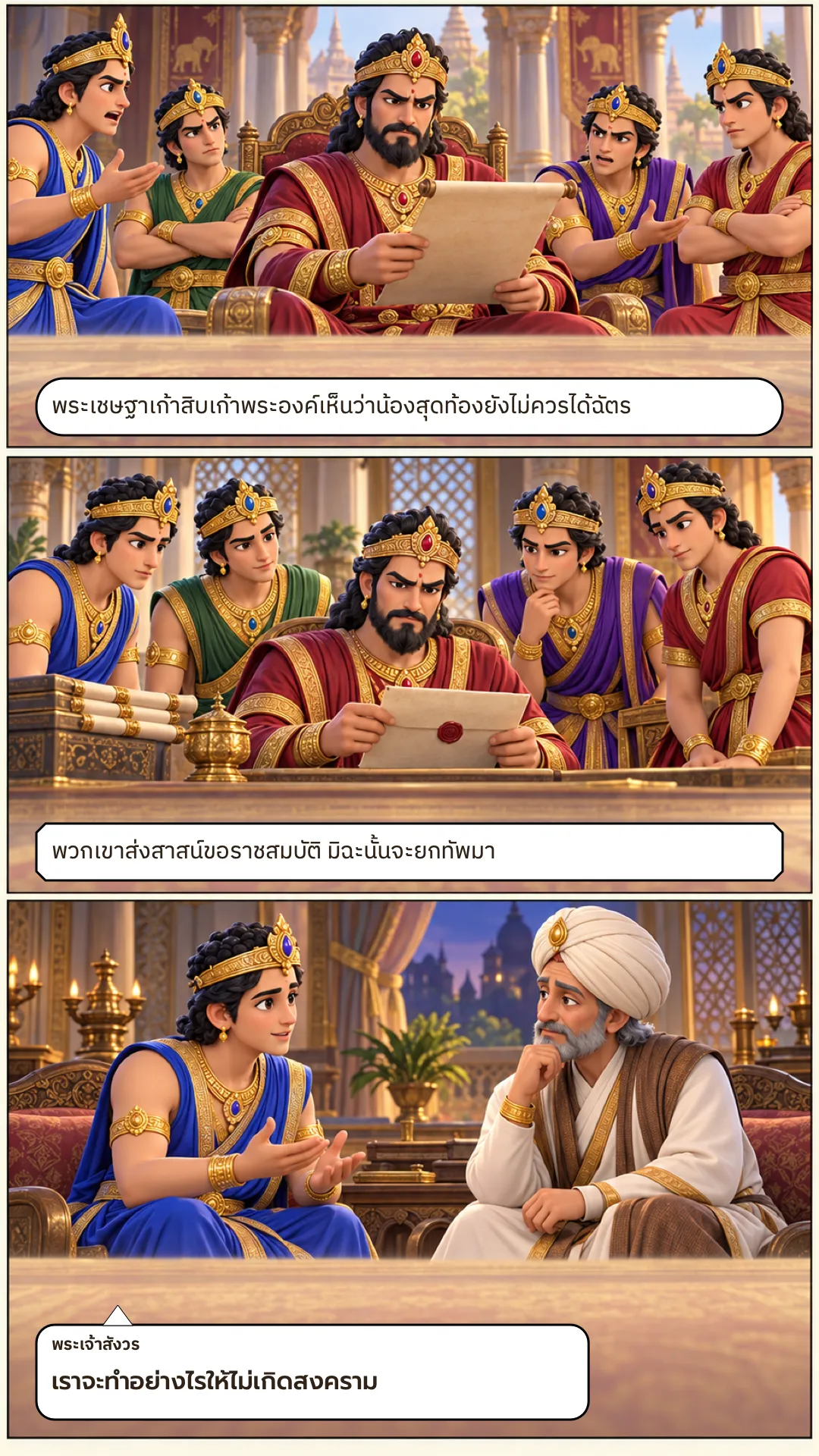 สังวรมหาราชชาดก หน้า 3