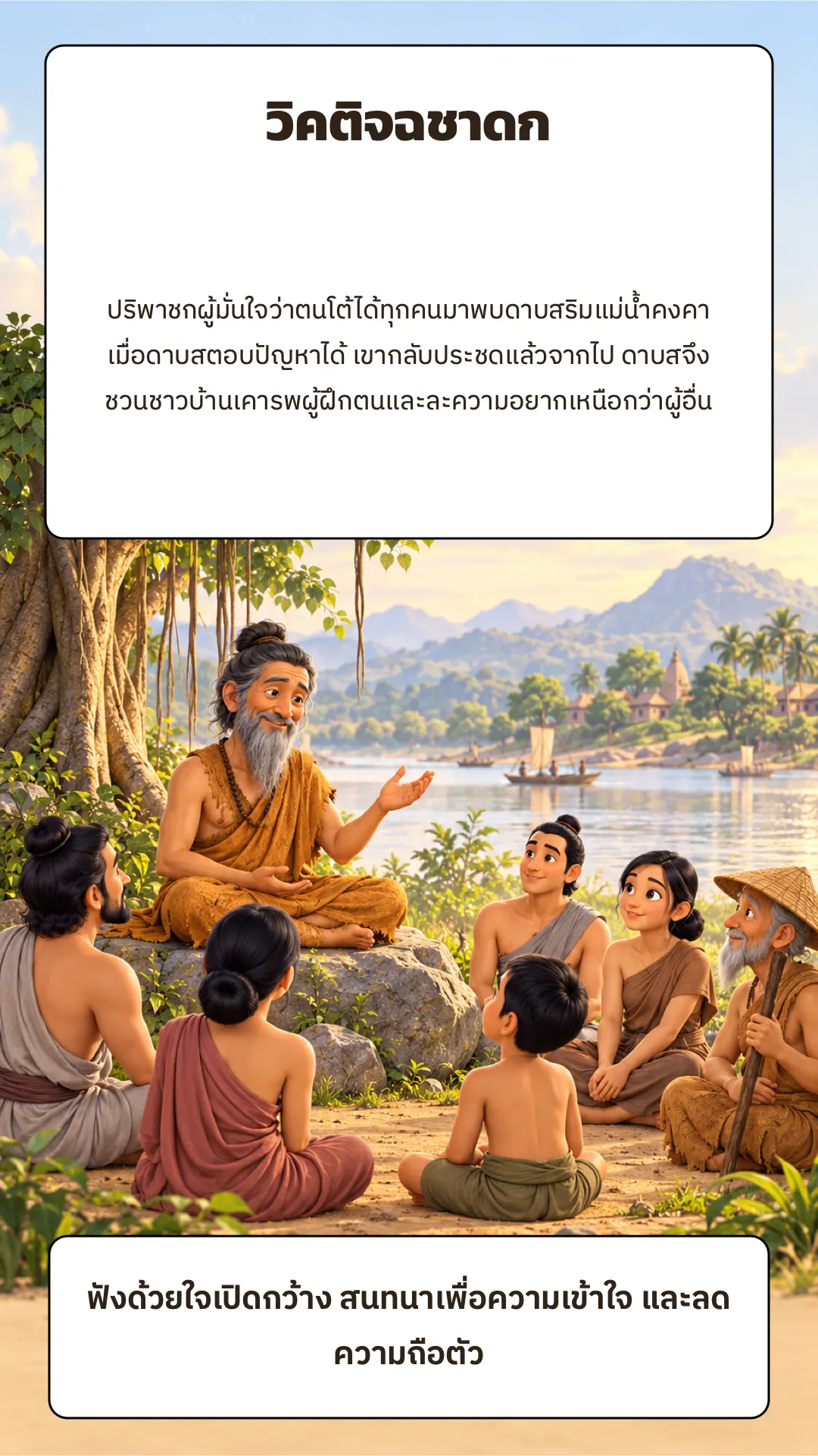 วิคติจฉชาดก ปกหลัง