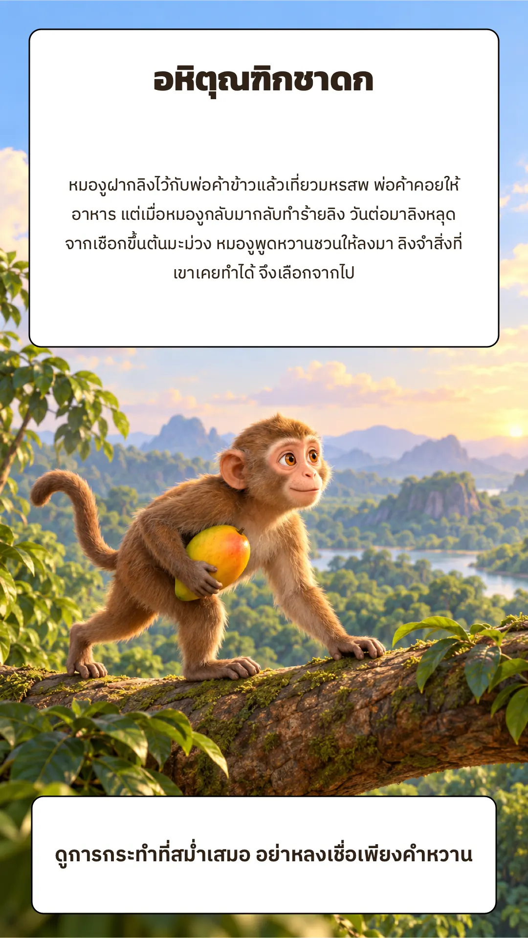 อหิตุณฑิกชาดก ปกหลัง
