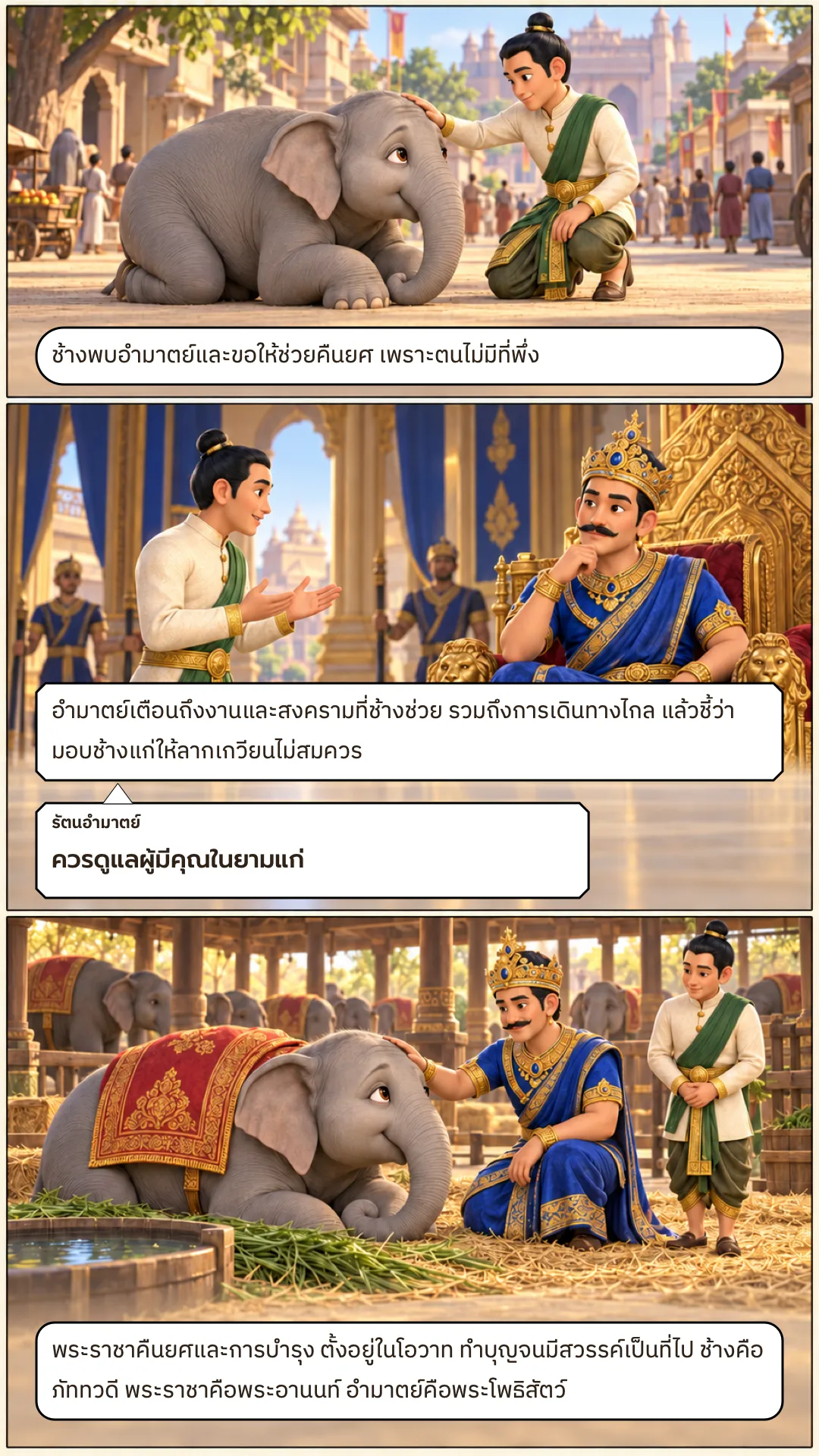 ทัฬหธรรมชาดก หน้า 3