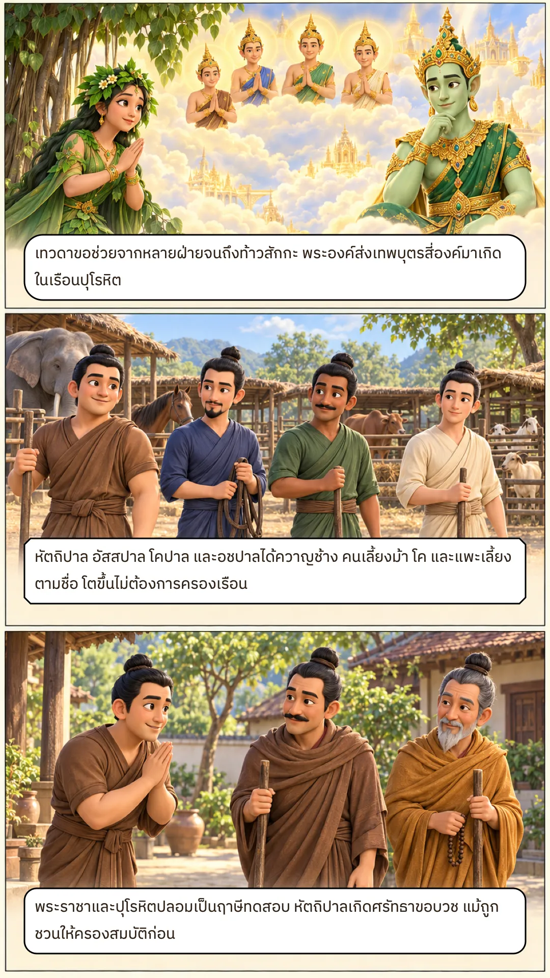 หัตถิปาลชาดก หน้า 2