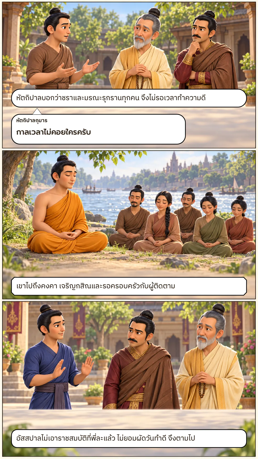 หัตถิปาลชาดก หน้า 3