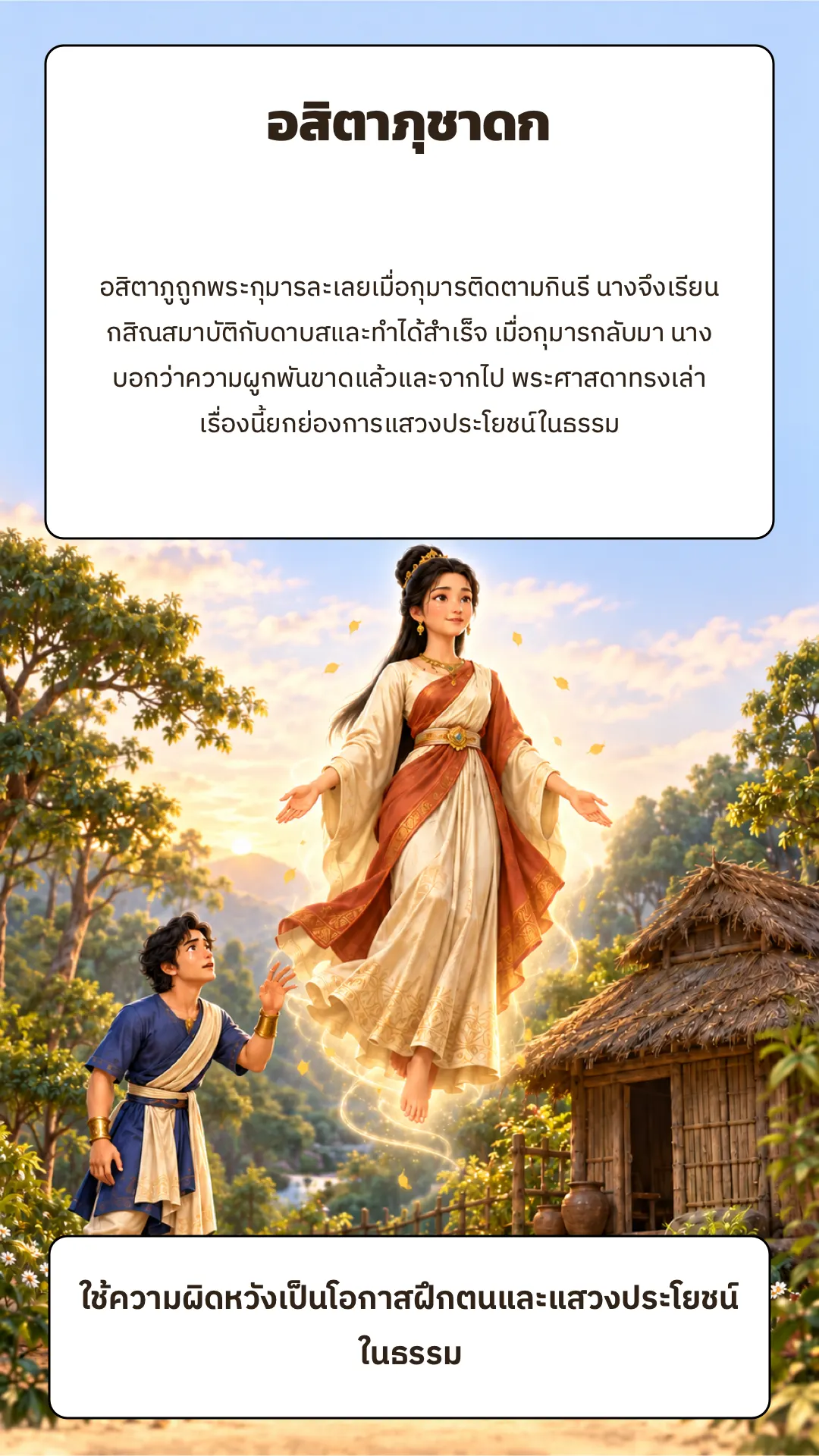 อสิตาภุชาดก ปกหลัง