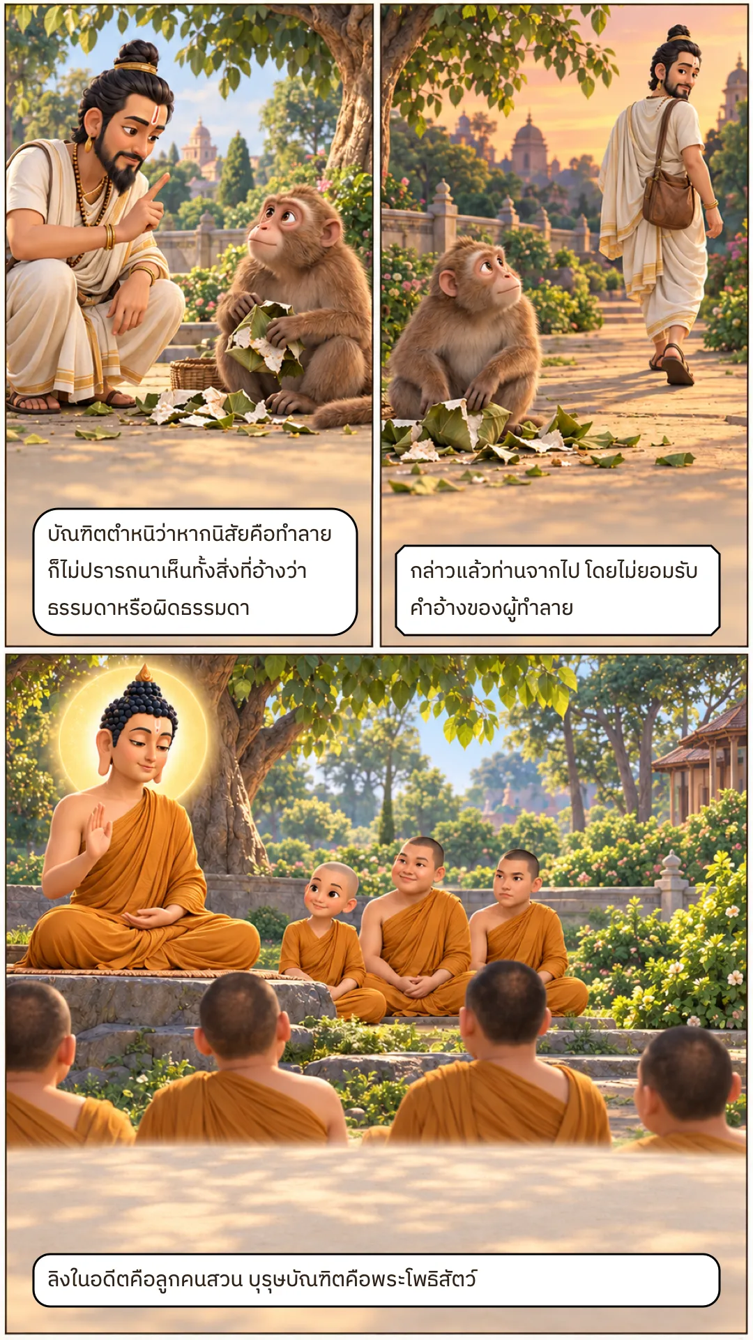 ปูฏทูสกชาดก หน้า 3