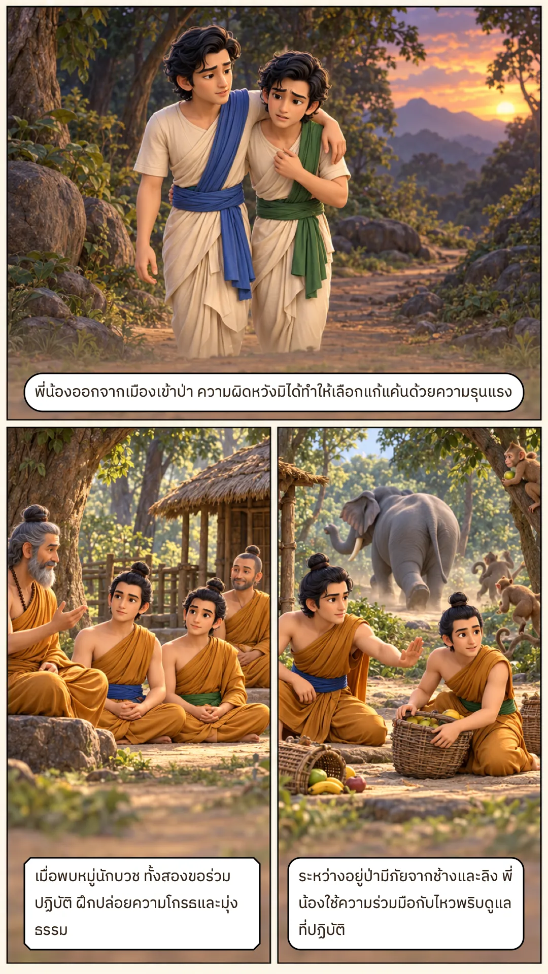จิตตสัมภูตชาดก หน้า 3