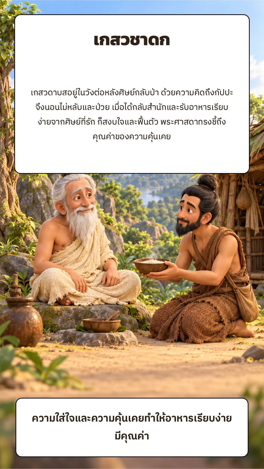 เกสวชาดก ปกหลัง