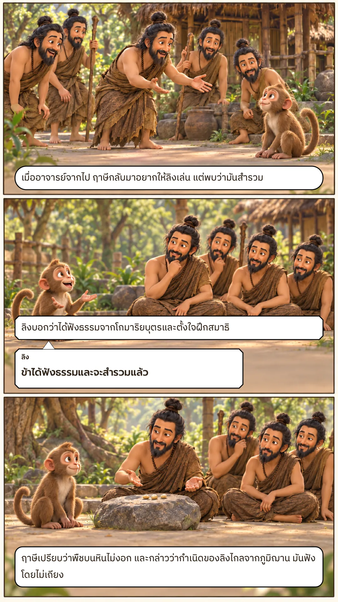 โกมาริยปุตตชาดก หน้า 3
