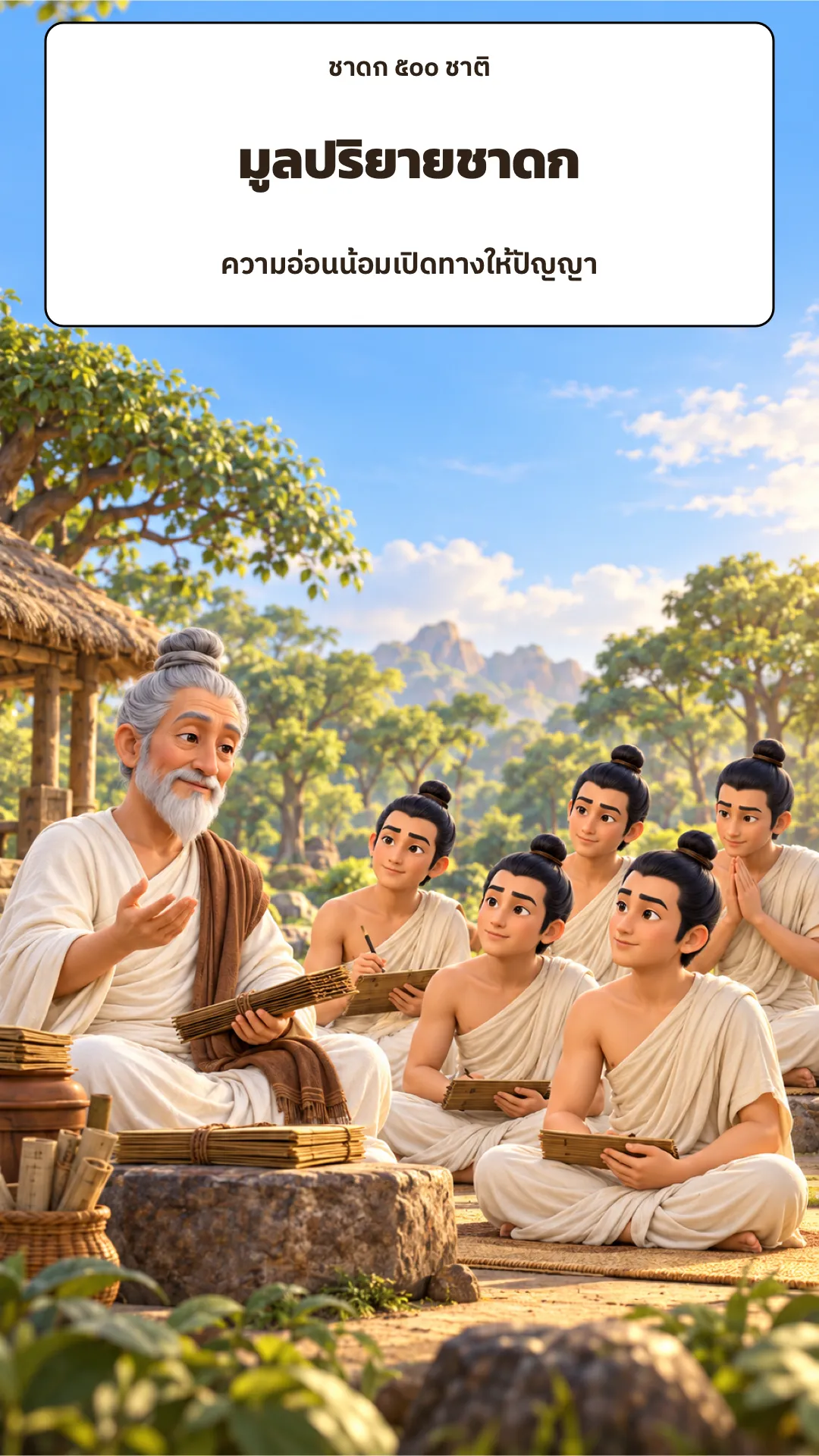ปกเรื่อง มูลปริยายชาดก