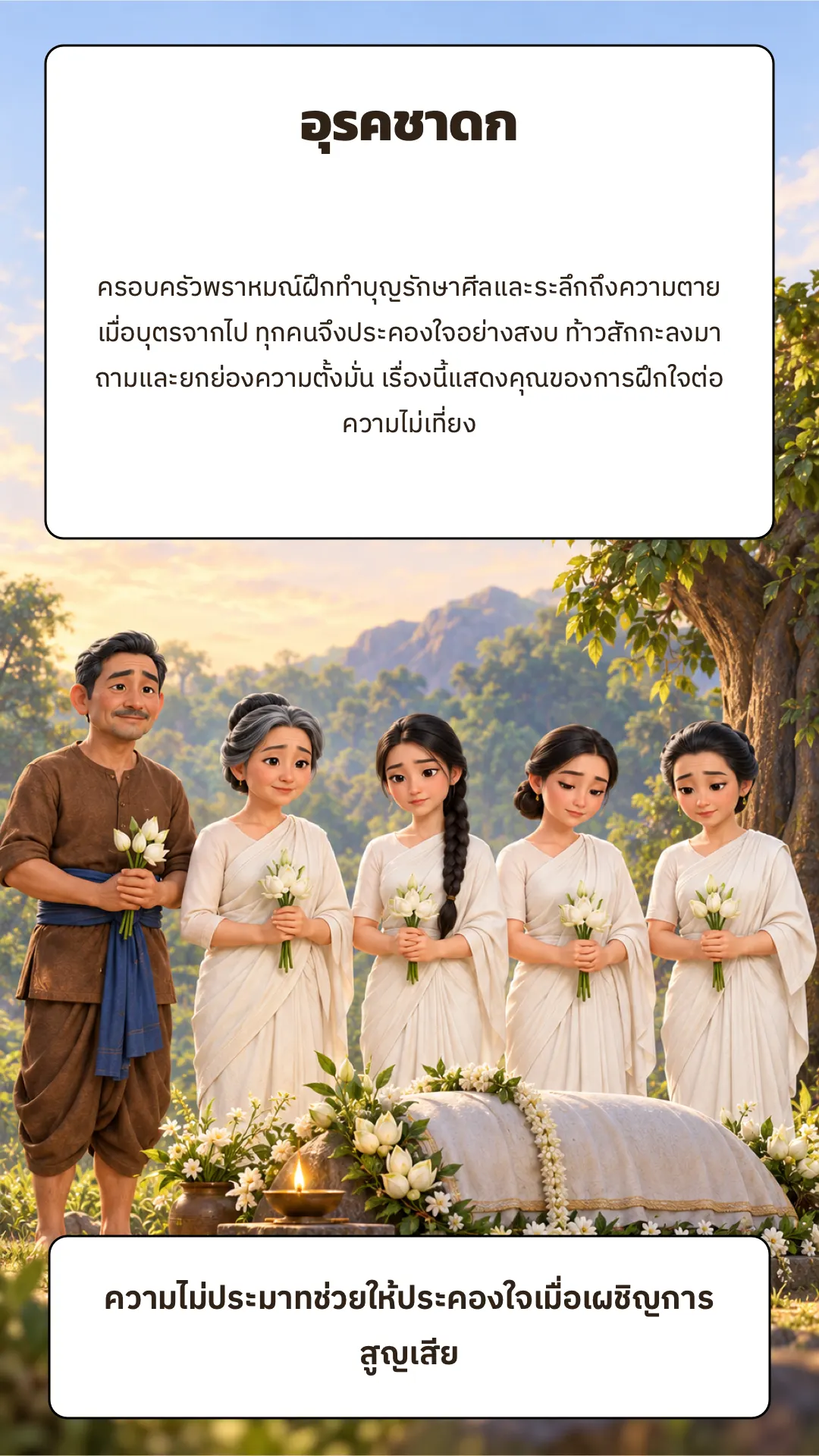 อุรคชาดก ปกหลัง