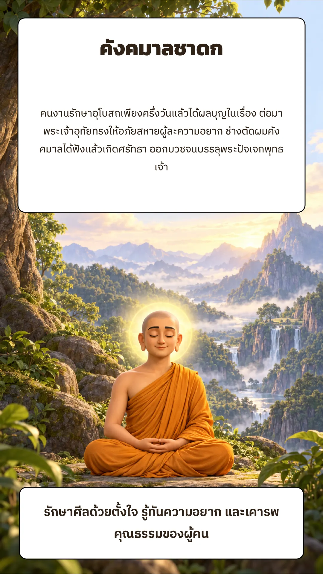 คังคมาลชาดก ปกหลัง