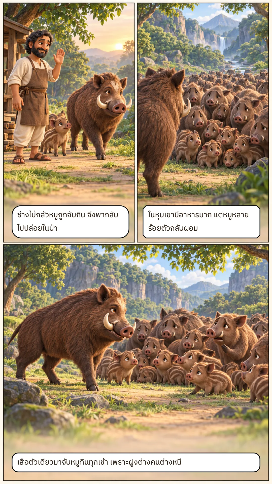 วัฑฒกีสูกรชาดก หน้า 2
