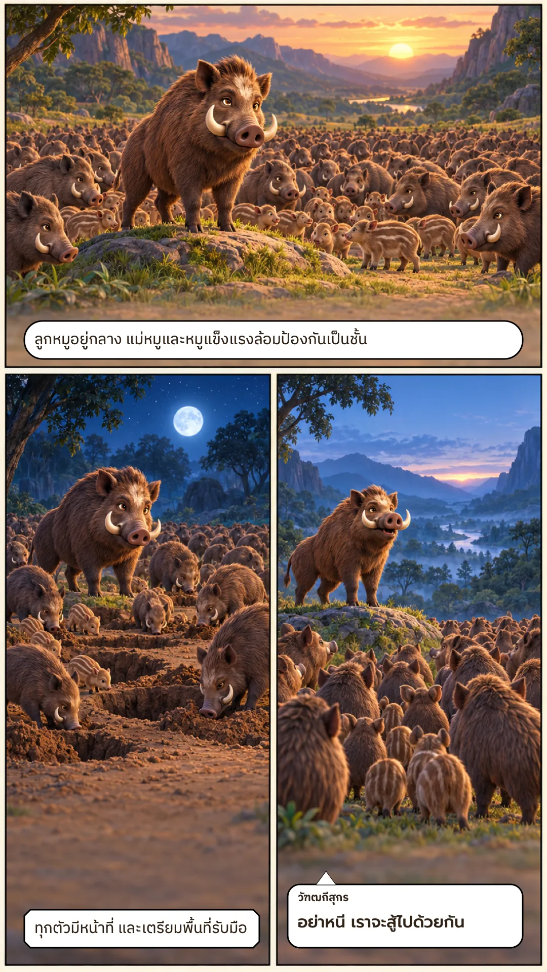 วัฑฒกีสูกรชาดก หน้า 3