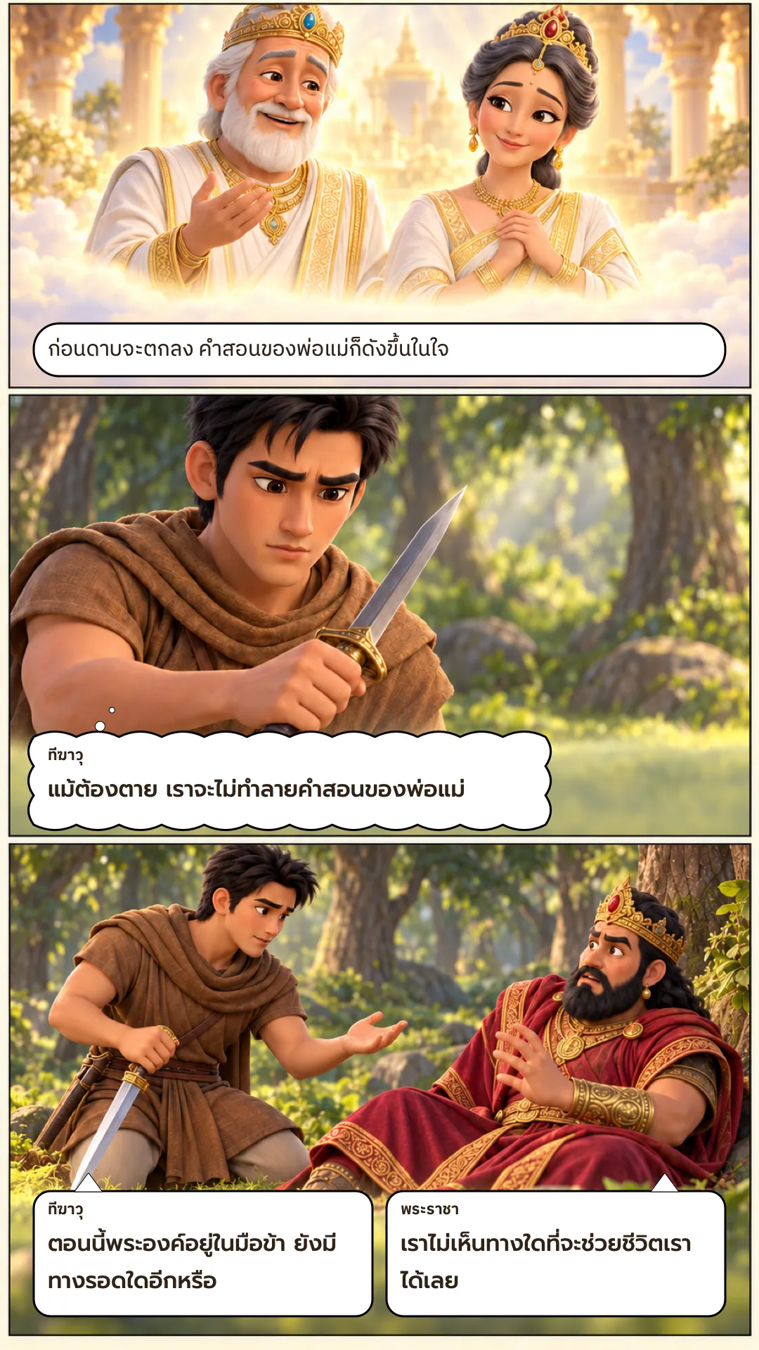 ทีฆีติโกสลชาดก หน้า 3