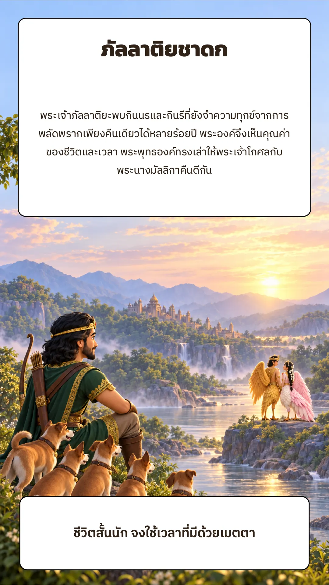 ภัลลาติยชาดก ปกหลัง