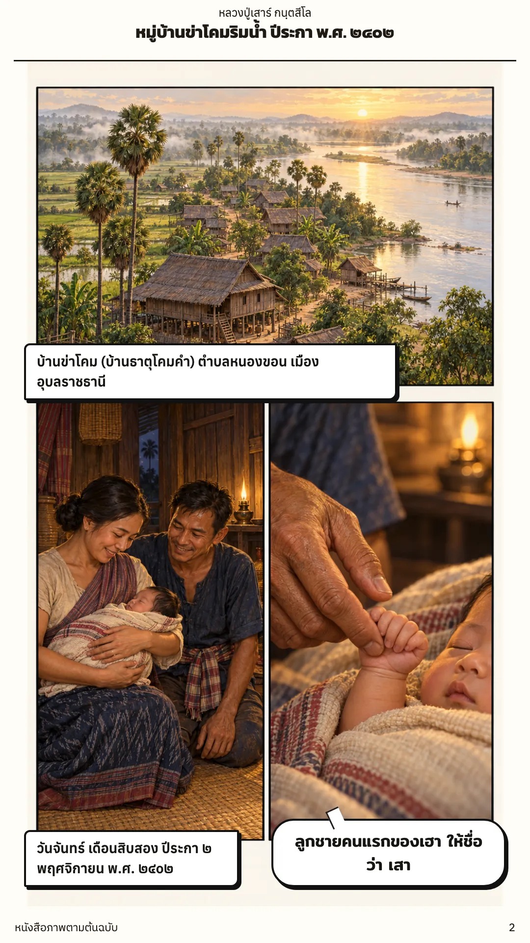 หลวงปู่เสาร์ กนฺตสีโล หน้า 2