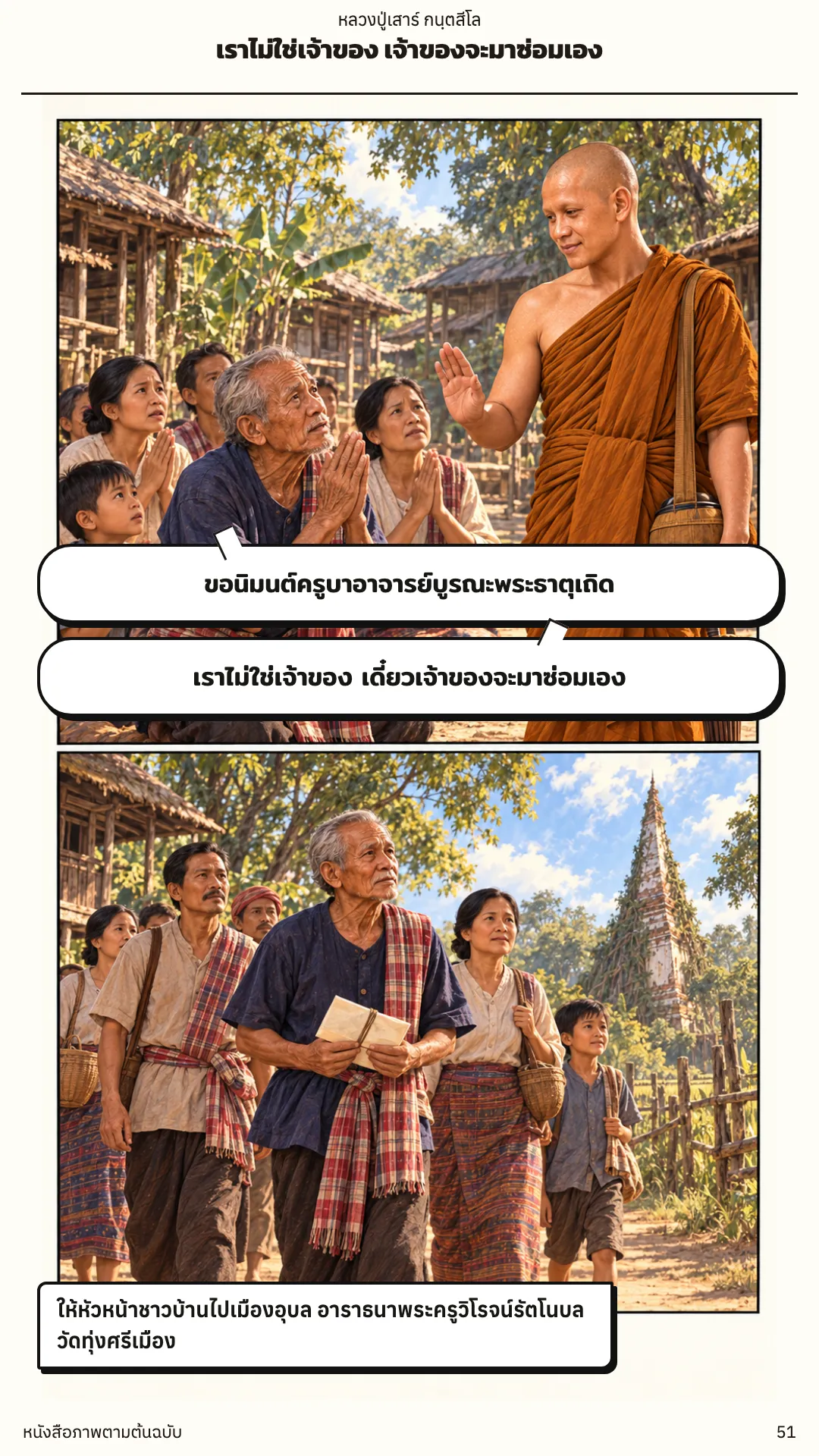 หลวงปู่เสาร์ กนฺตสีโล หน้า 51