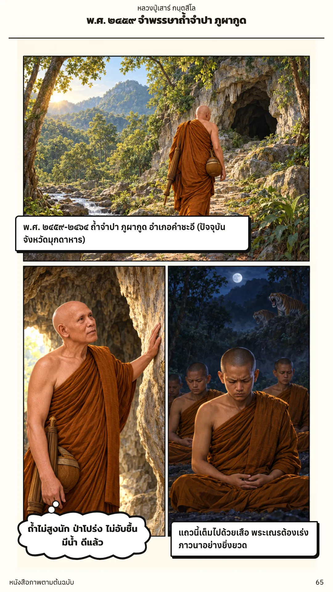 หลวงปู่เสาร์ กนฺตสีโล หน้า 65