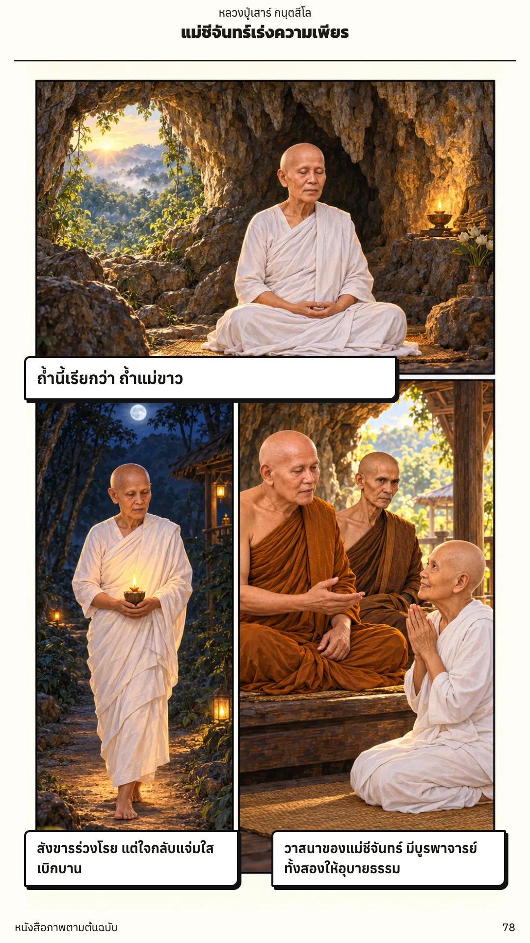 หลวงปู่เสาร์ กนฺตสีโล หน้า 78