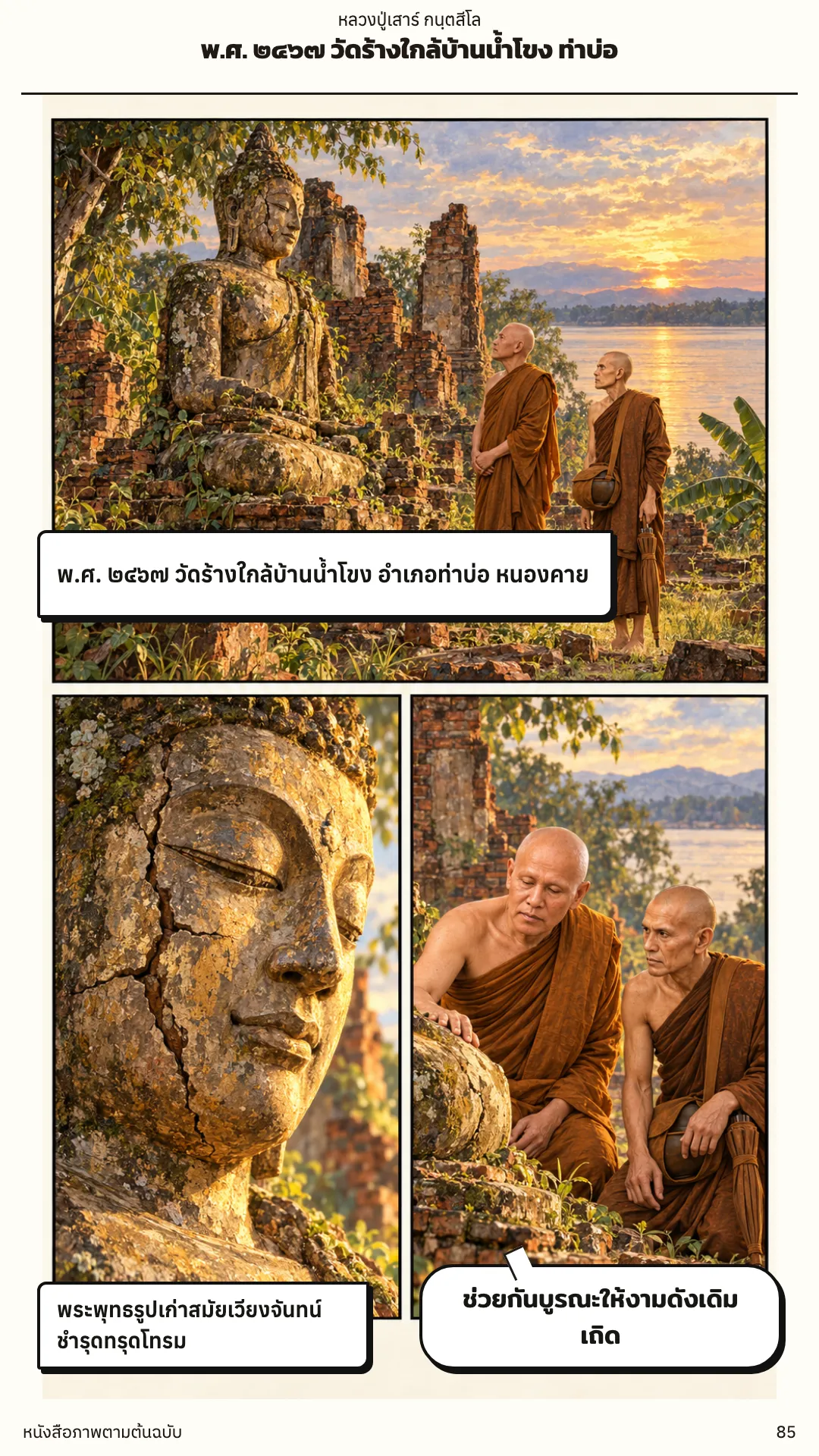 หลวงปู่เสาร์ กนฺตสีโล หน้า 85