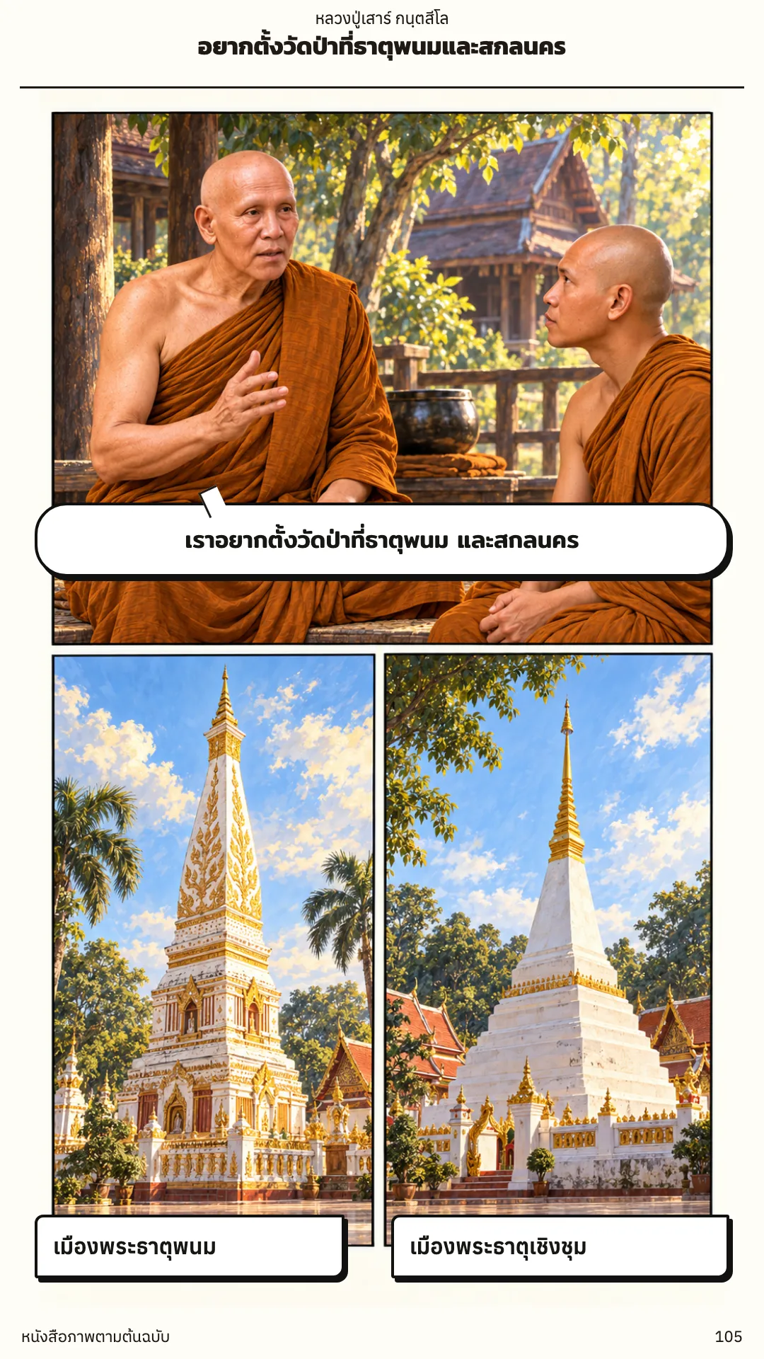 หลวงปู่เสาร์ กนฺตสีโล หน้า 105