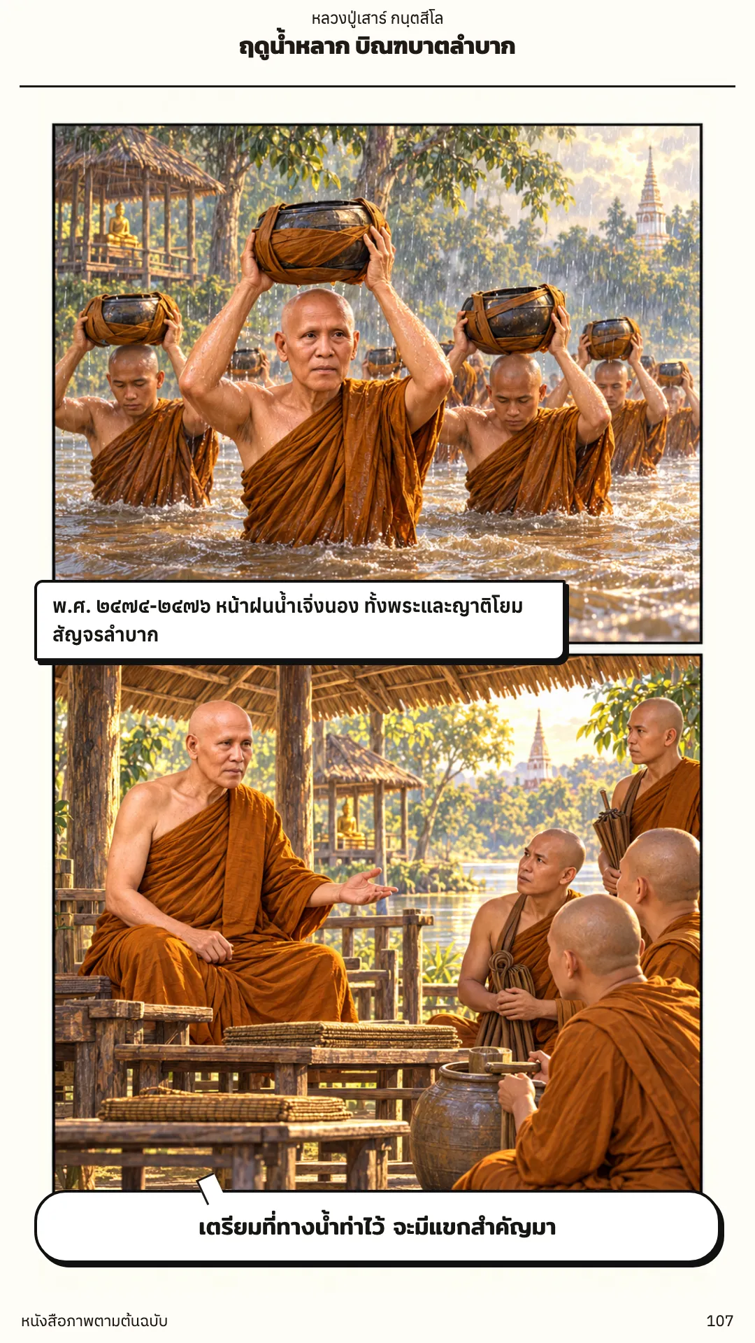 หลวงปู่เสาร์ กนฺตสีโล หน้า 107