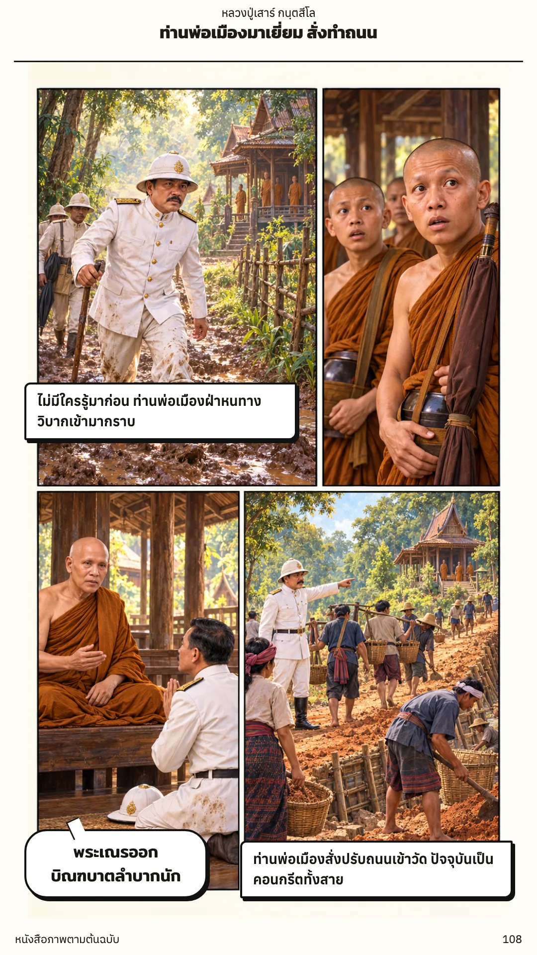 หลวงปู่เสาร์ กนฺตสีโล หน้า 108