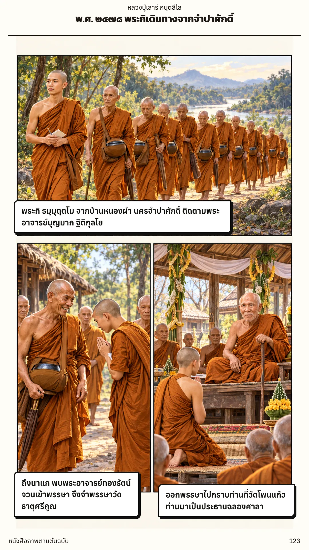 หลวงปู่เสาร์ กนฺตสีโล หน้า 123
