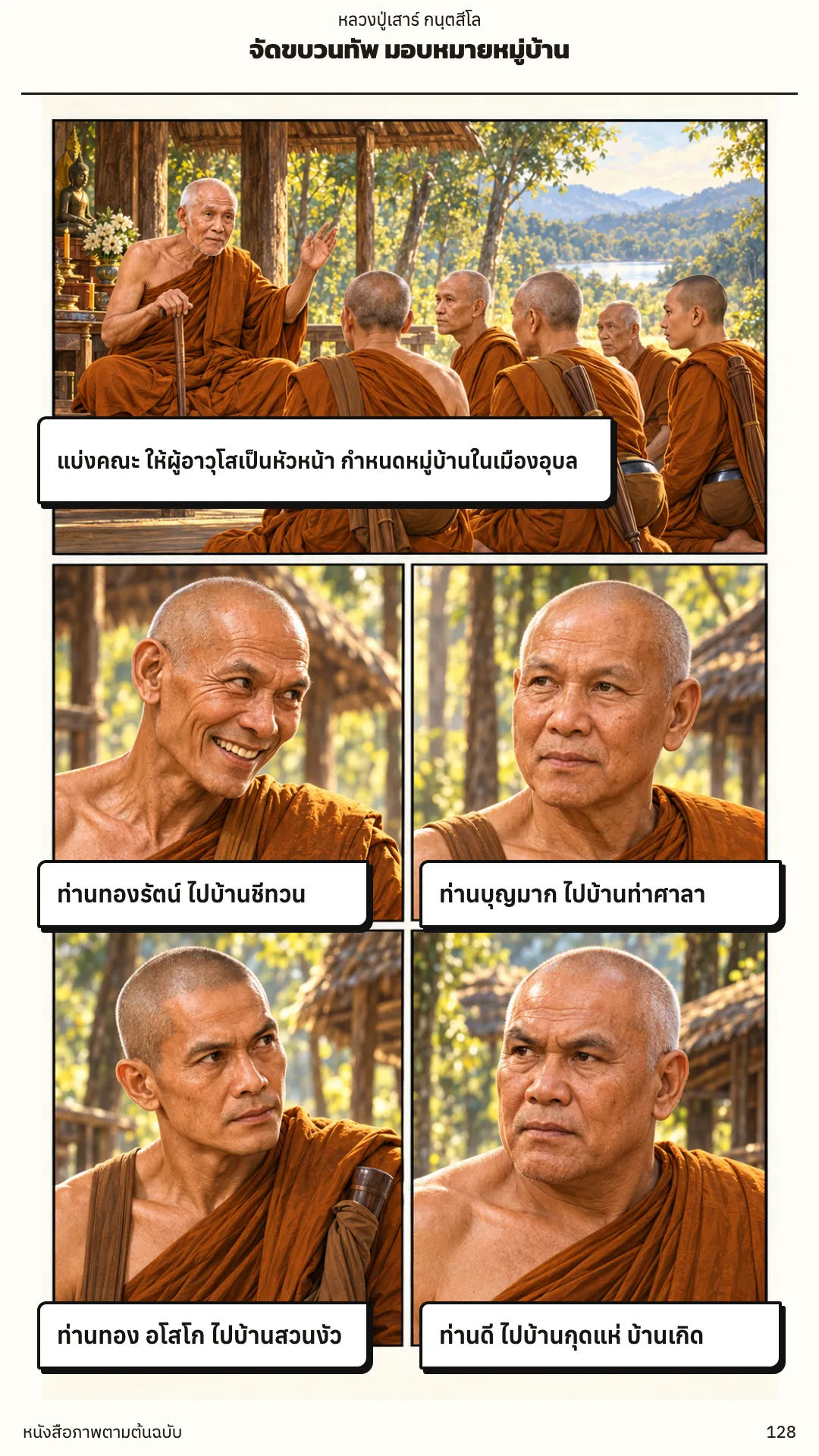 หลวงปู่เสาร์ กนฺตสีโล หน้า 128