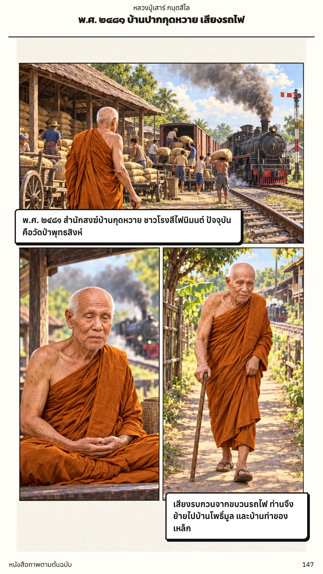 หลวงปู่เสาร์ กนฺตสีโล หน้า 147
