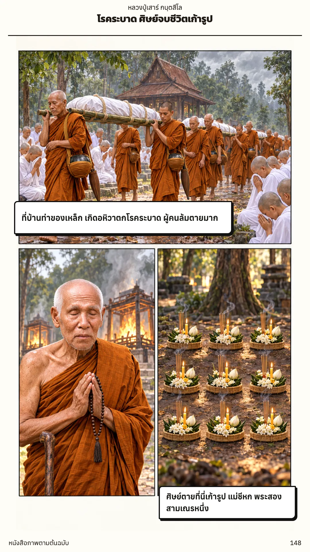 หลวงปู่เสาร์ กนฺตสีโล หน้า 148