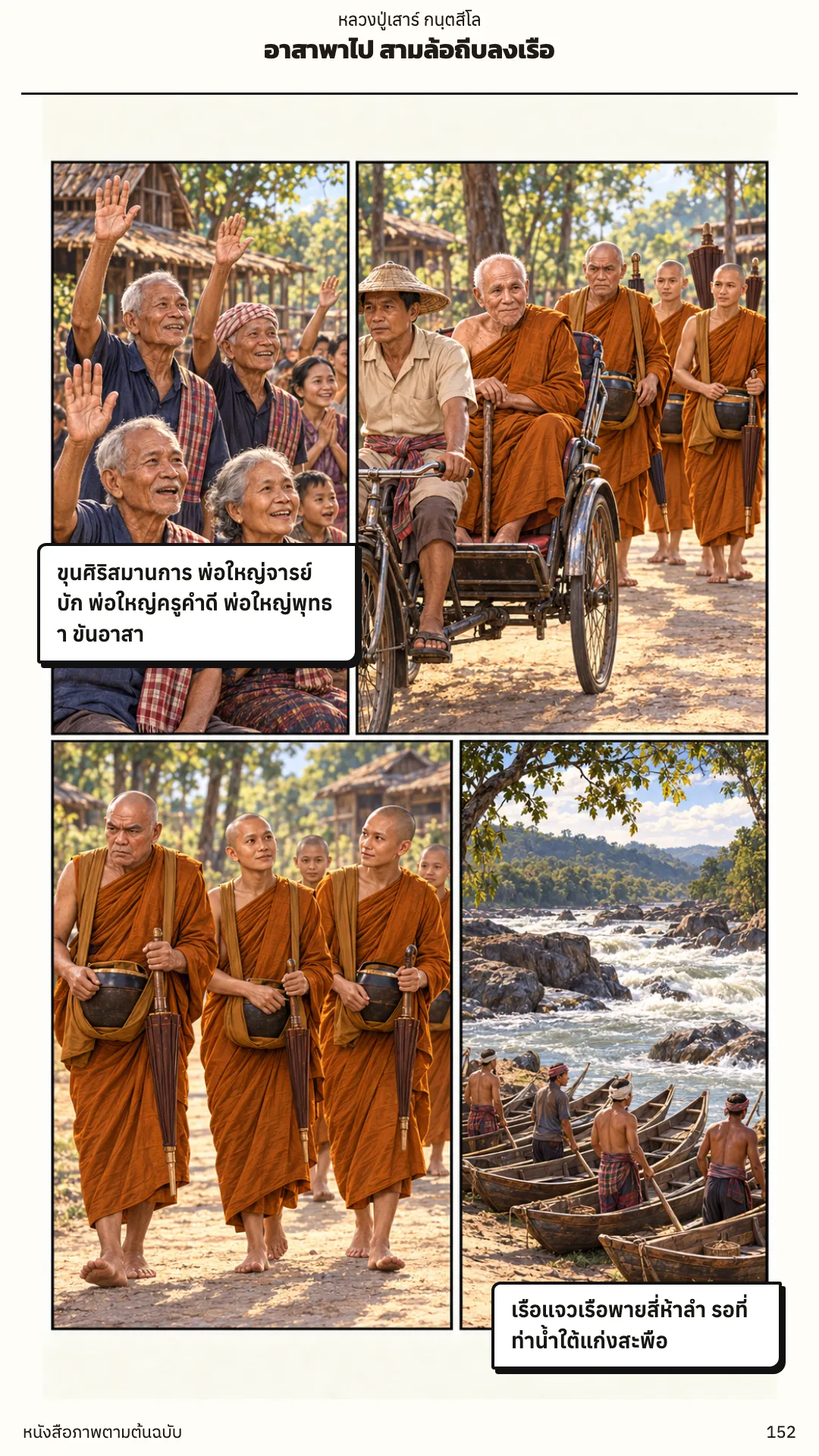 หลวงปู่เสาร์ กนฺตสีโล หน้า 152