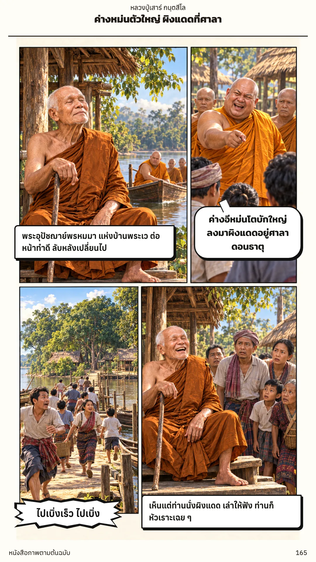 หลวงปู่เสาร์ กนฺตสีโล หน้า 165