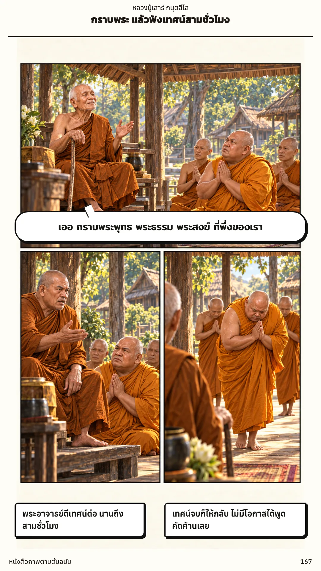 หลวงปู่เสาร์ กนฺตสีโล หน้า 167