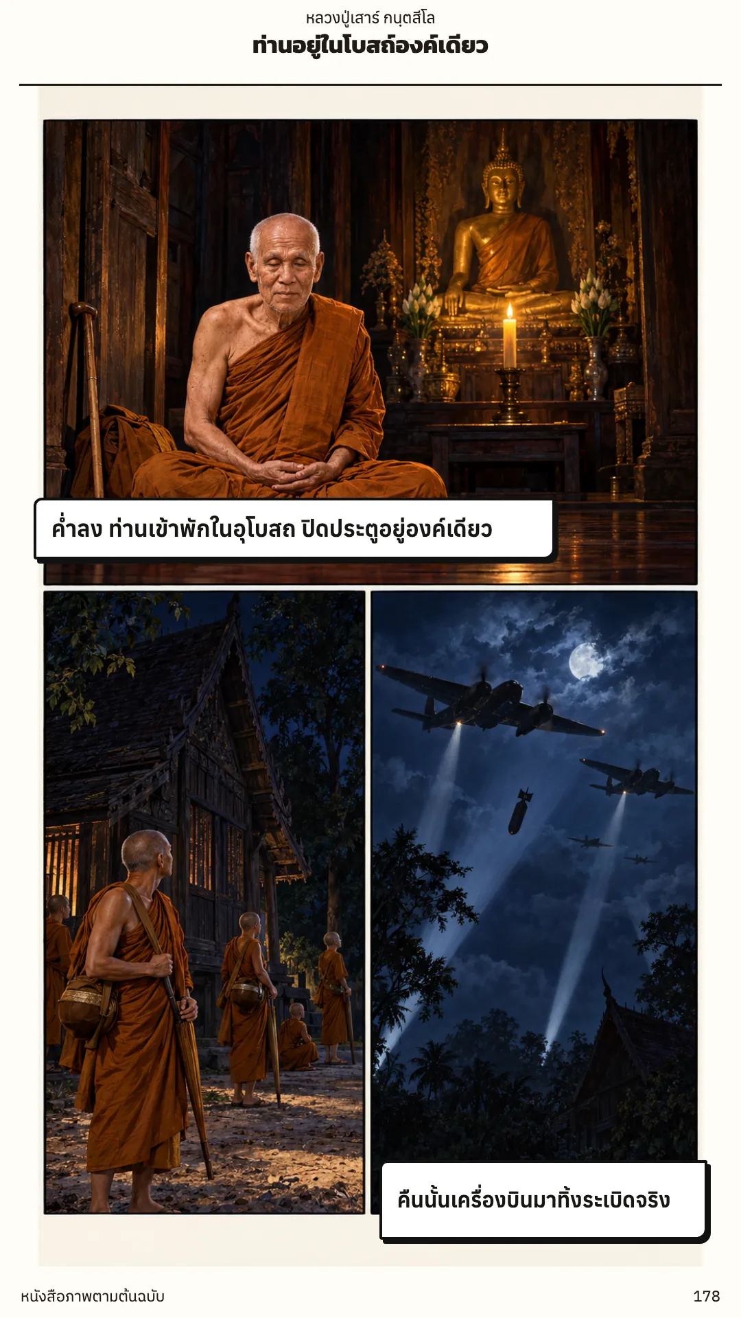 หลวงปู่เสาร์ กนฺตสีโล หน้า 178
