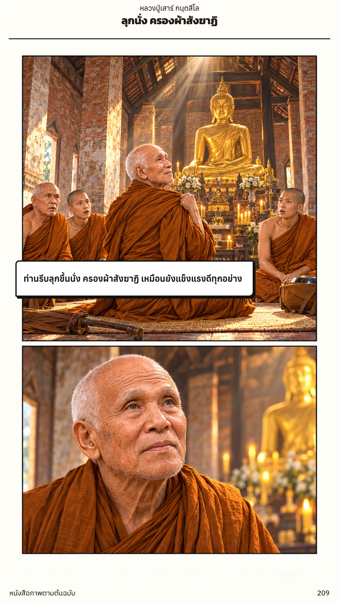 หลวงปู่เสาร์ กนฺตสีโล หน้า 209