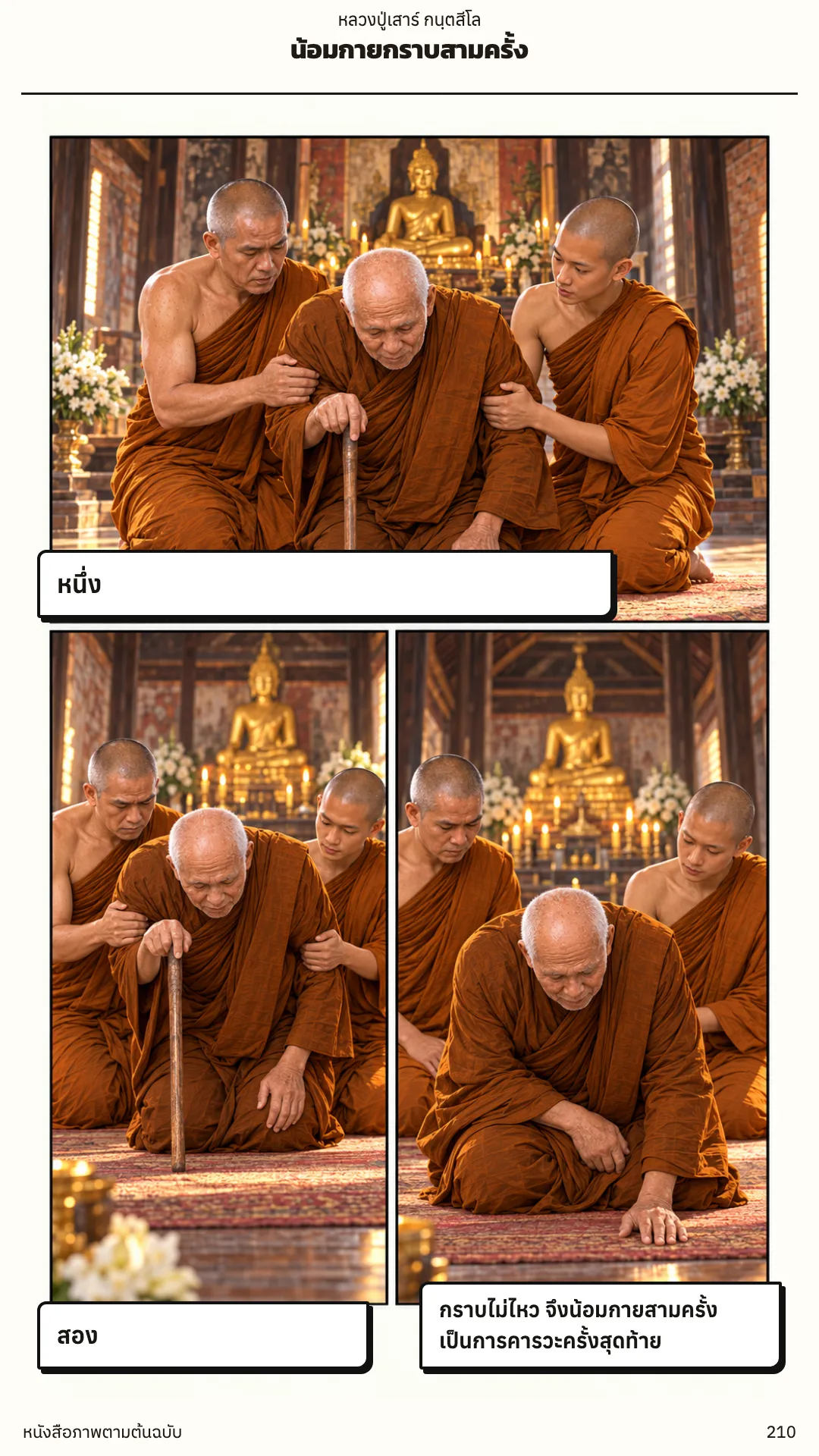 หลวงปู่เสาร์ กนฺตสีโล หน้า 210