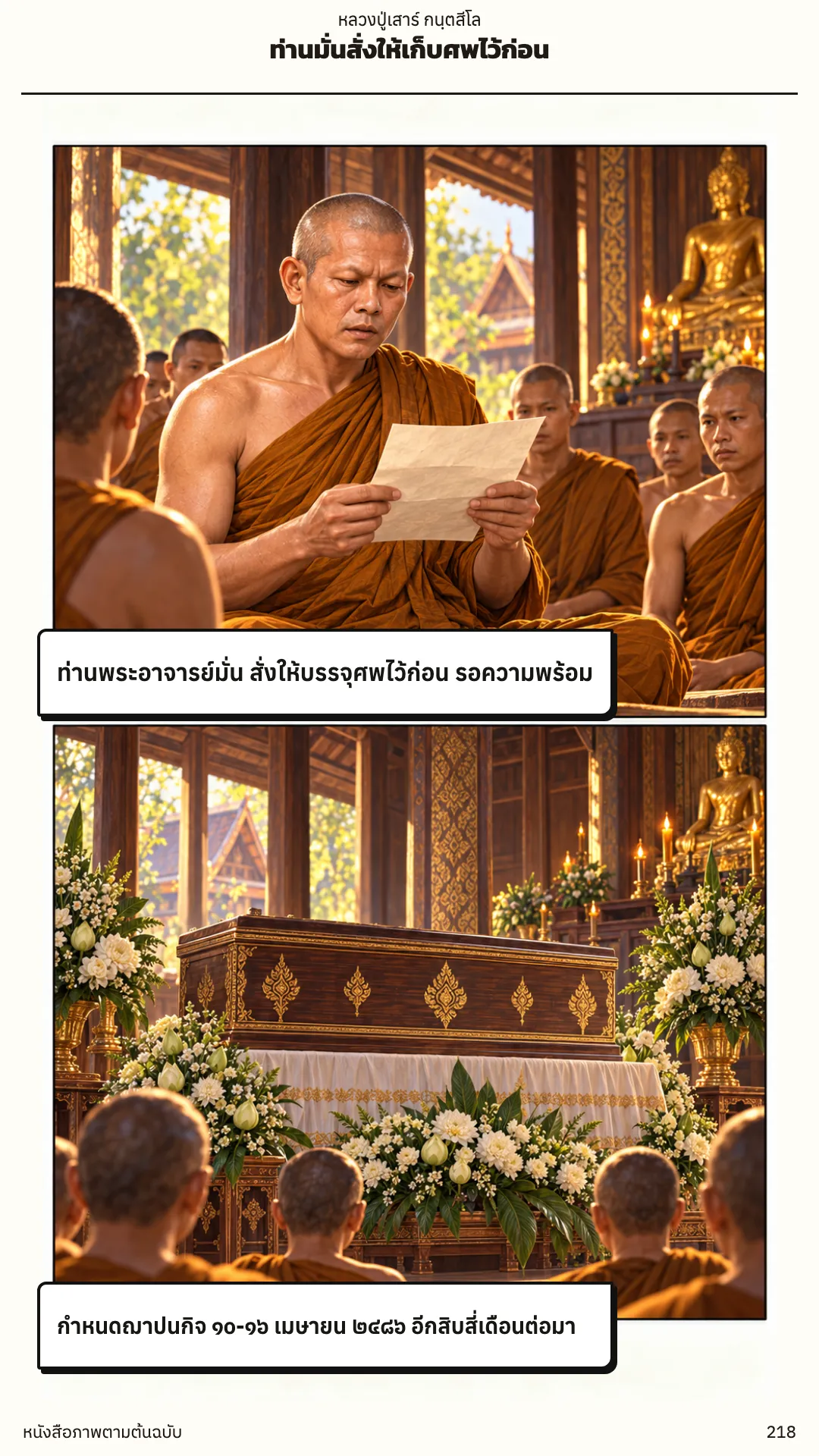 หลวงปู่เสาร์ กนฺตสีโล หน้า 218