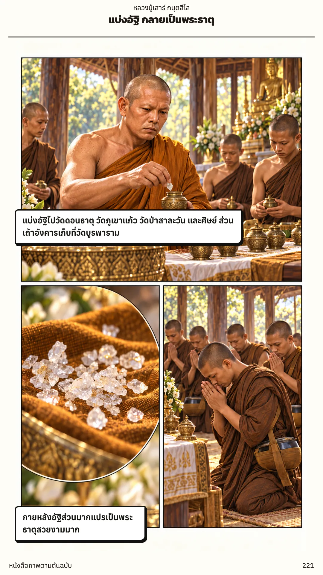 หลวงปู่เสาร์ กนฺตสีโล หน้า 221
