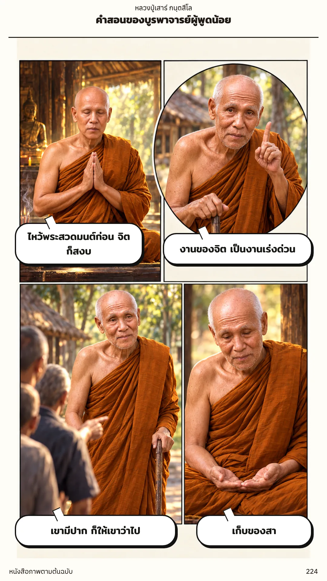 หลวงปู่เสาร์ กนฺตสีโล หน้า 224