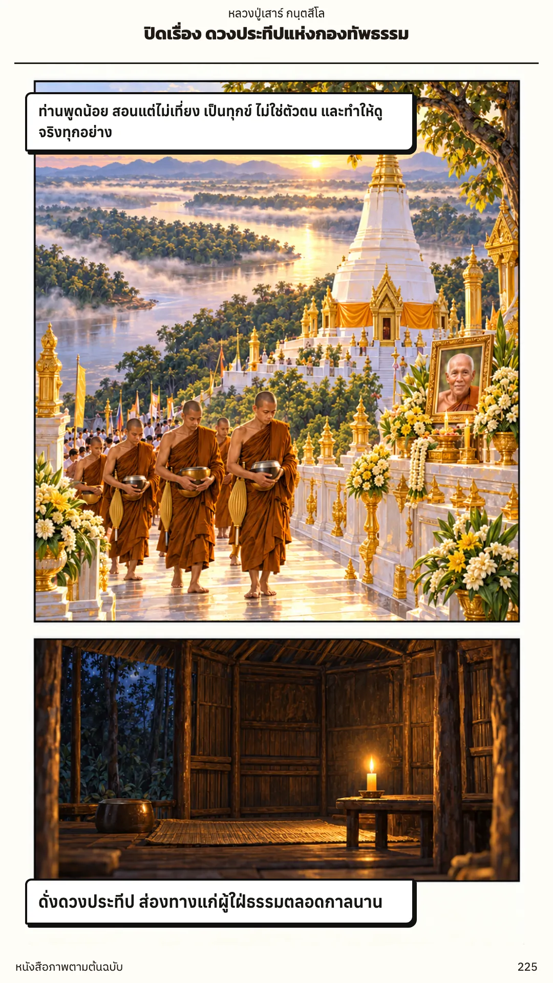 หลวงปู่เสาร์ กนฺตสีโล หน้า 225
