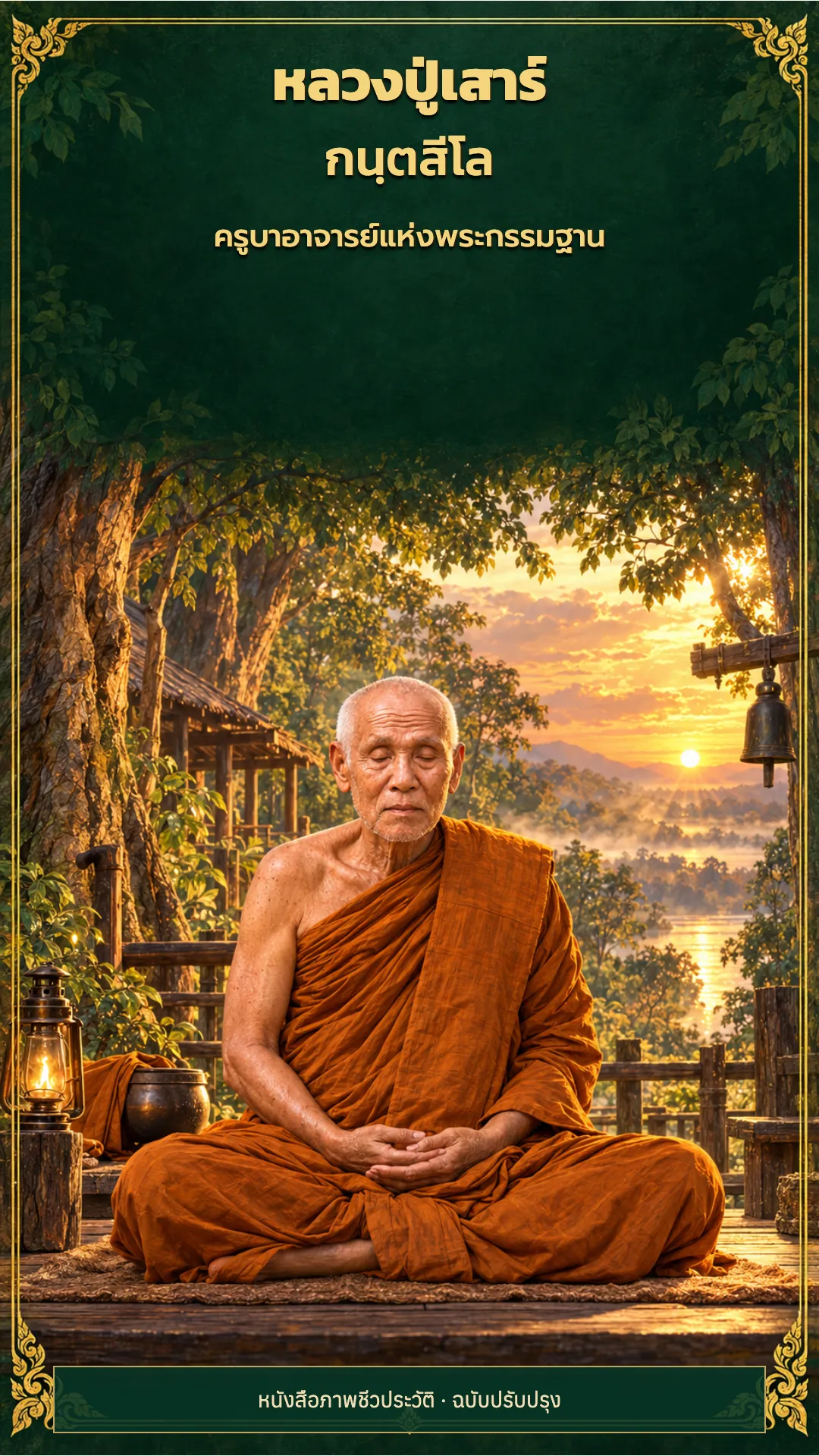 ปกเรื่อง หลวงปู่เสาร์ กนฺตสีโล