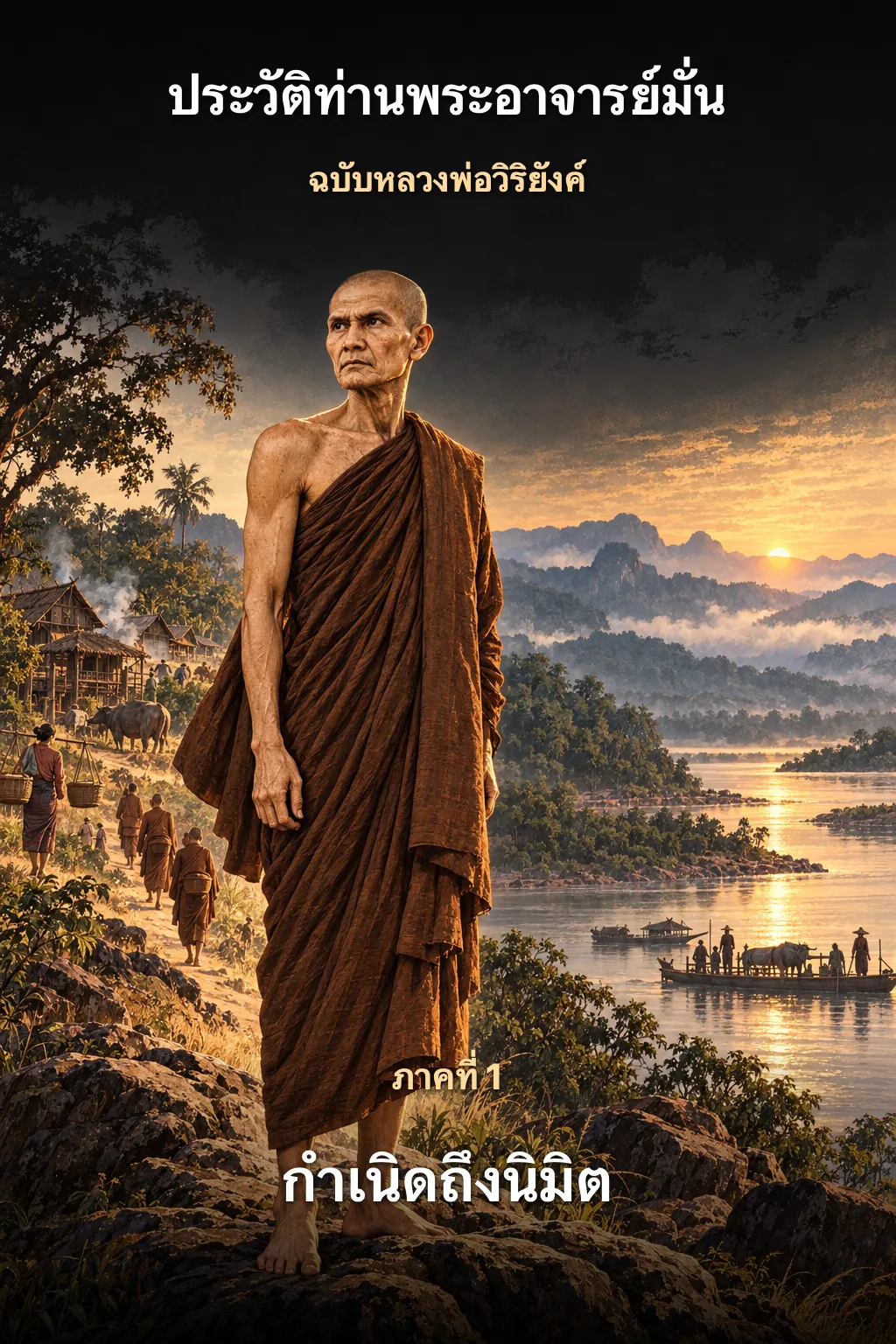 ปกเรื่อง หลวงปู่มั่น ภูริทตฺโต ภาค 1