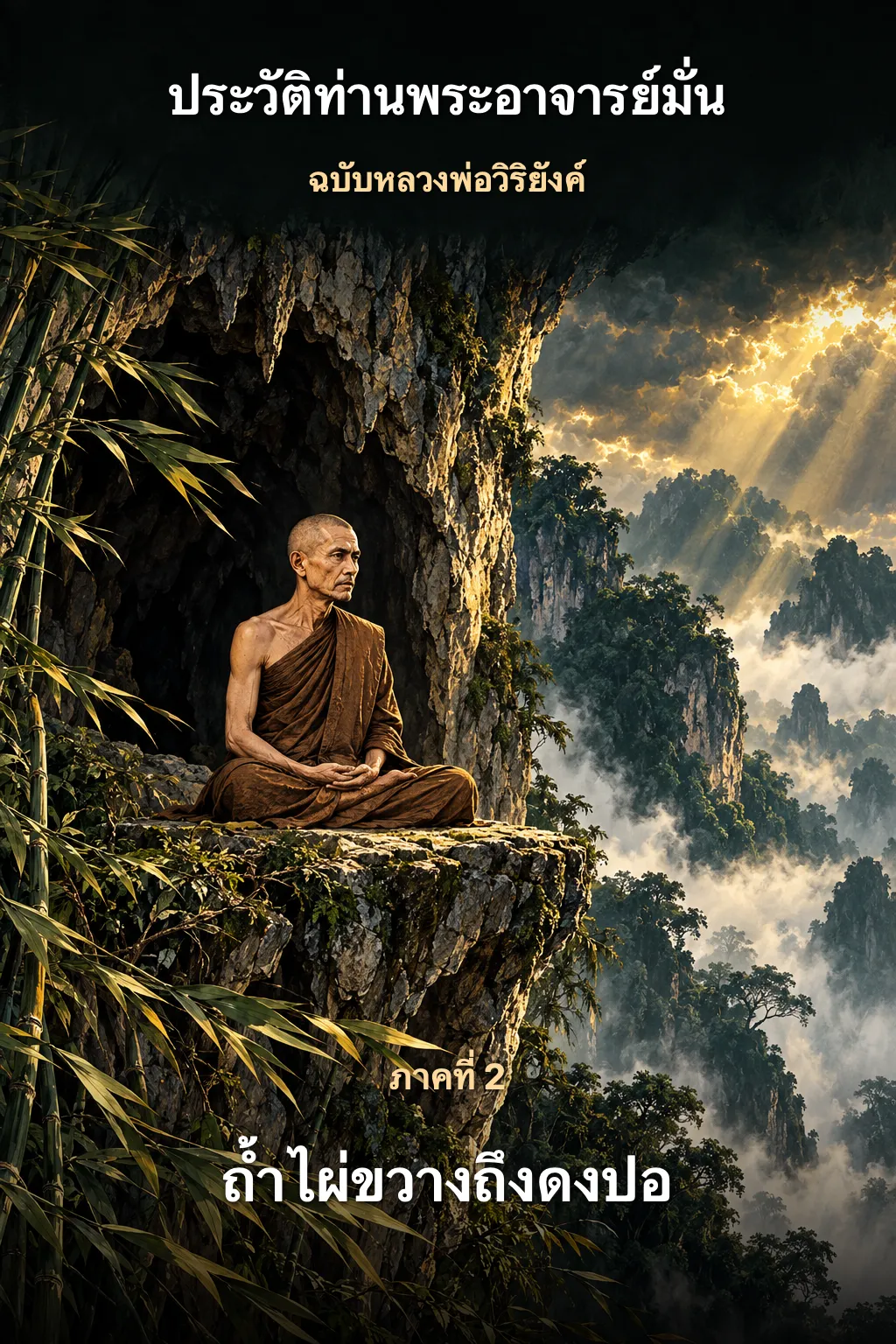 ปกเรื่อง หลวงปู่มั่น ภูริทตฺโต ภาค 2