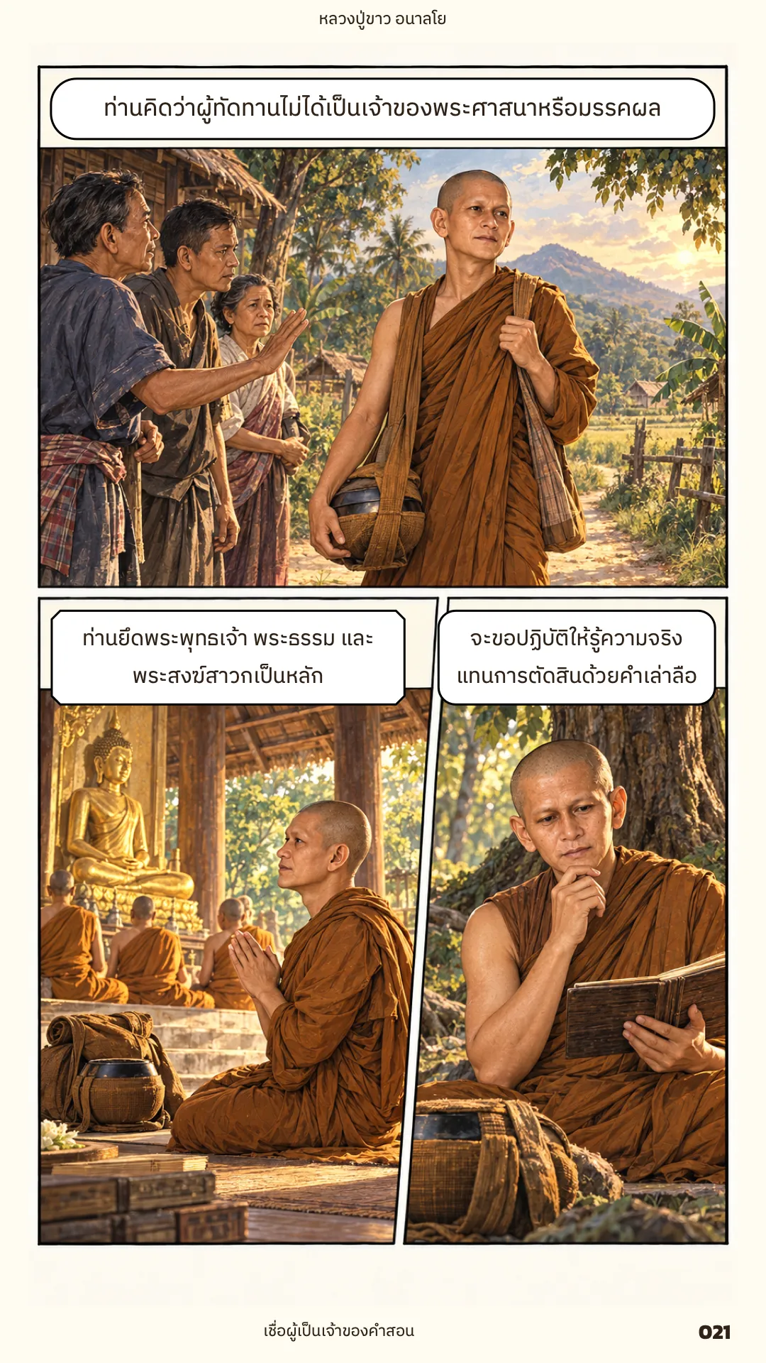 หลวงปู่ขาว อนาลโย ภาค 1 หน้า 21