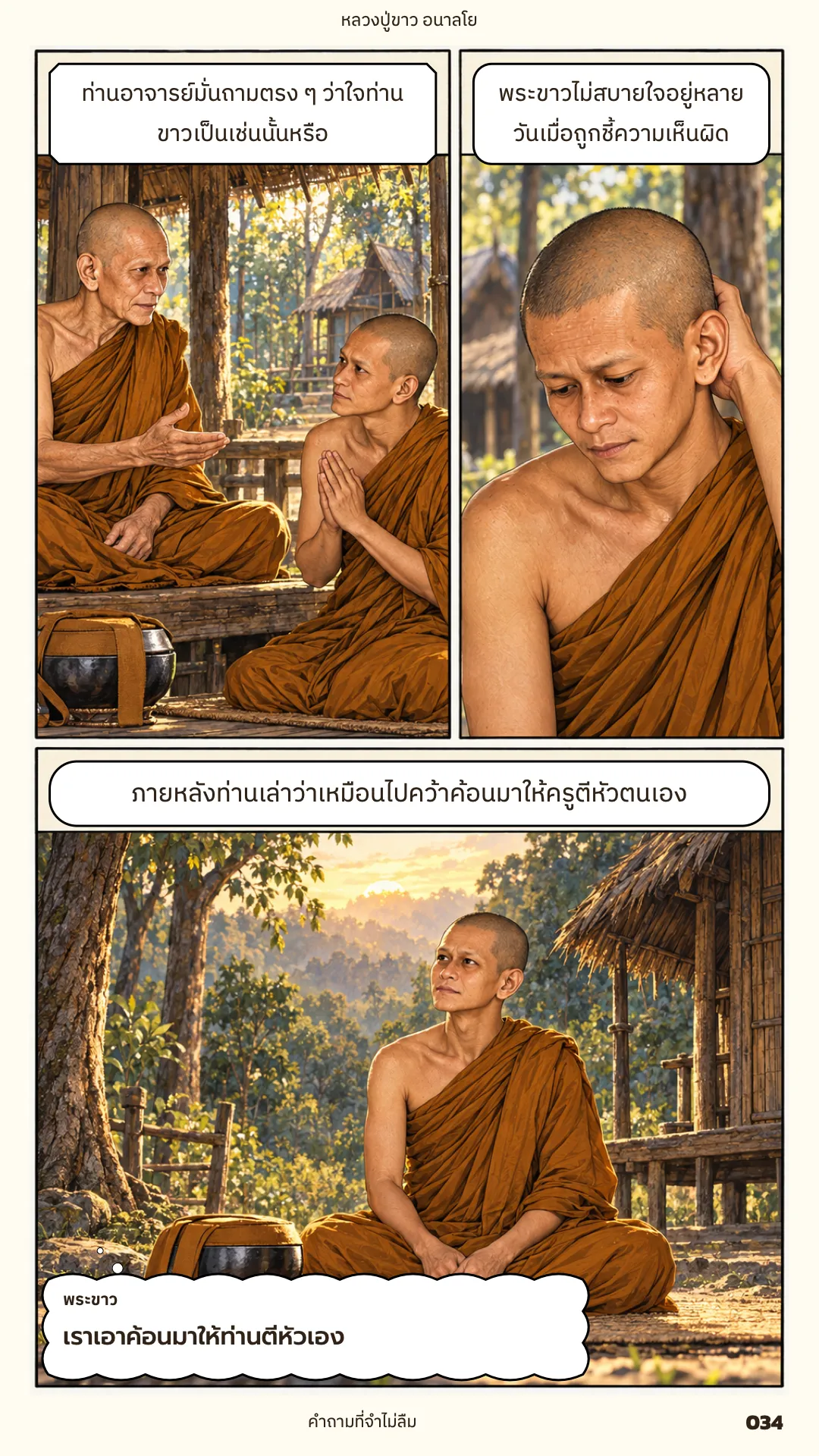 หลวงปู่ขาว อนาลโย ภาค 1 หน้า 34