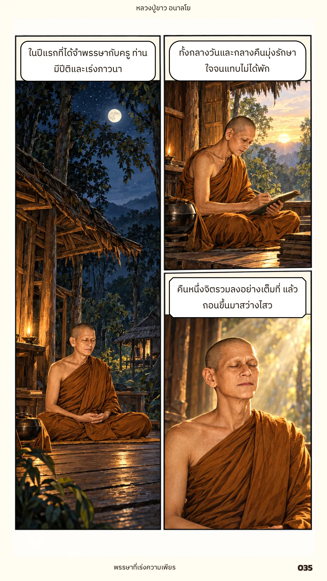 หลวงปู่ขาว อนาลโย ภาค 1 หน้า 35