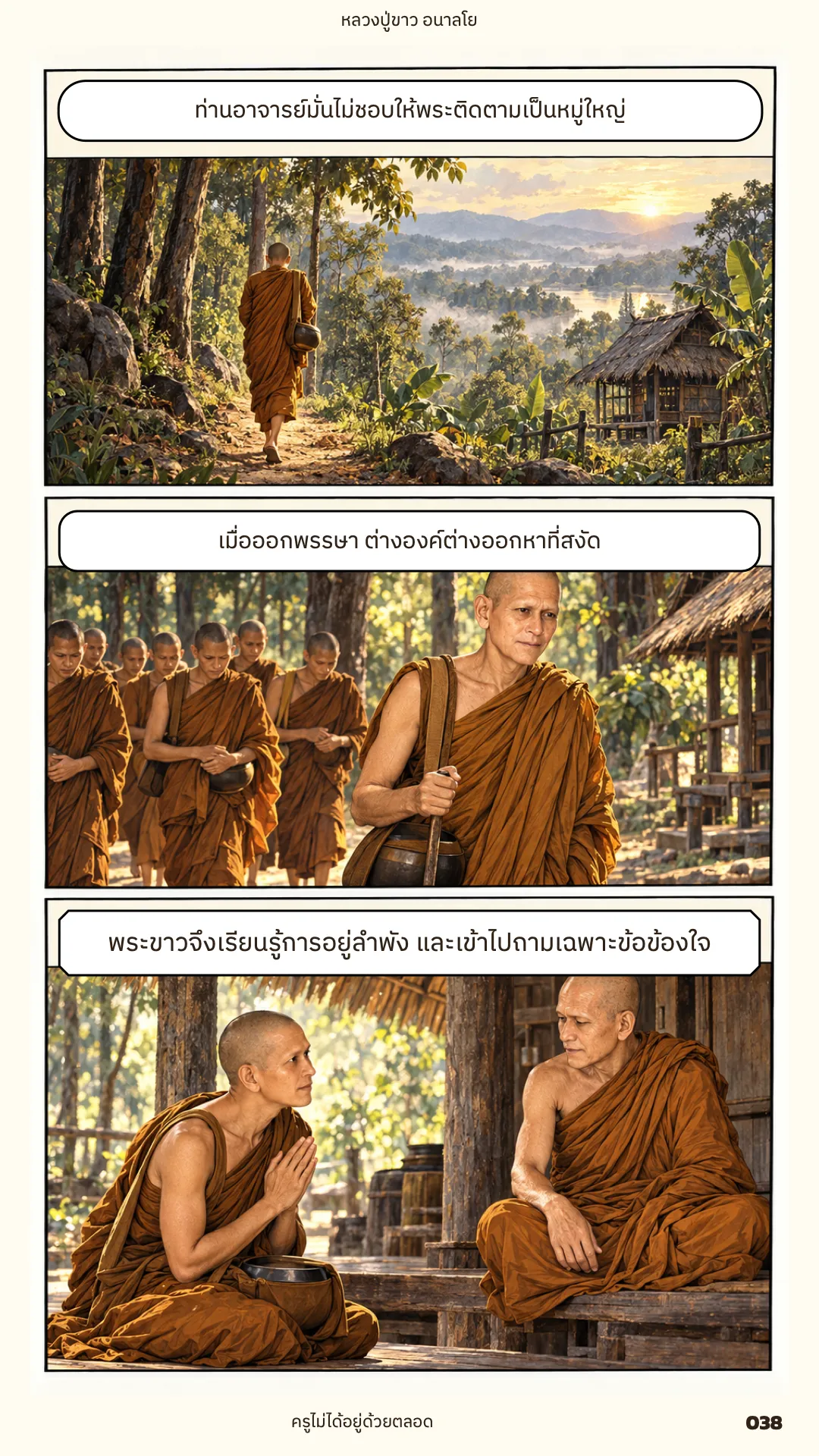 หลวงปู่ขาว อนาลโย ภาค 1 หน้า 38
