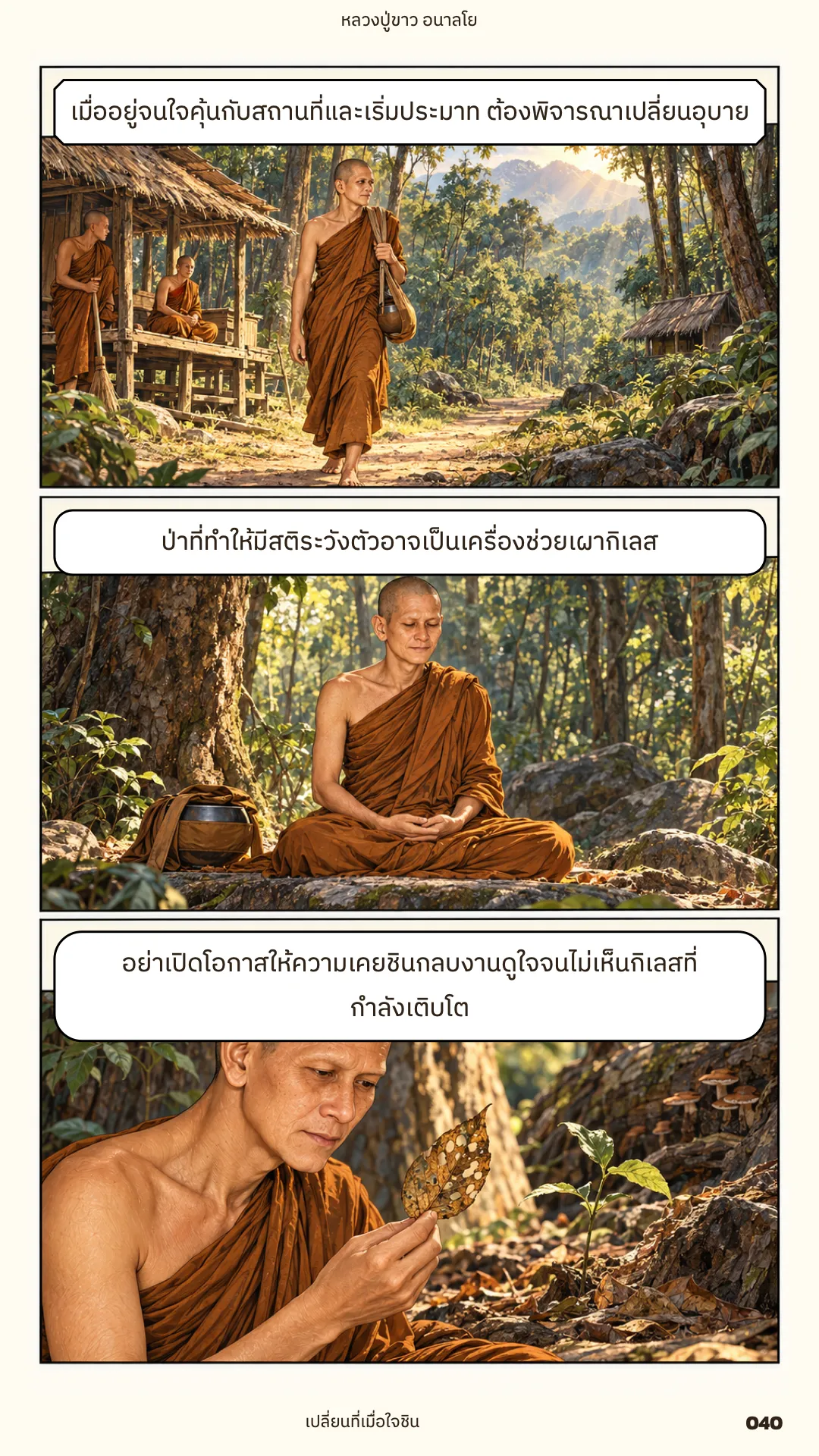 หลวงปู่ขาว อนาลโย ภาค 1 หน้า 40